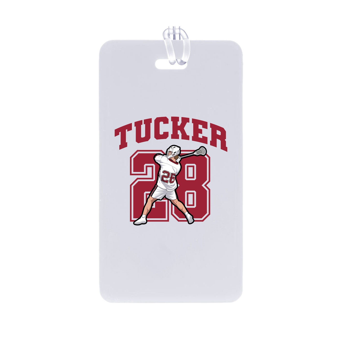 Bag Tag — Number in Classic