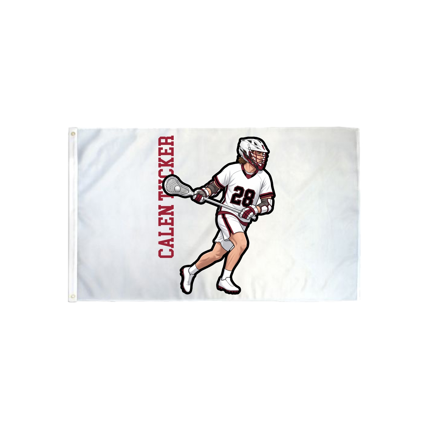 3x5 Flag — Name Vertical in Classic