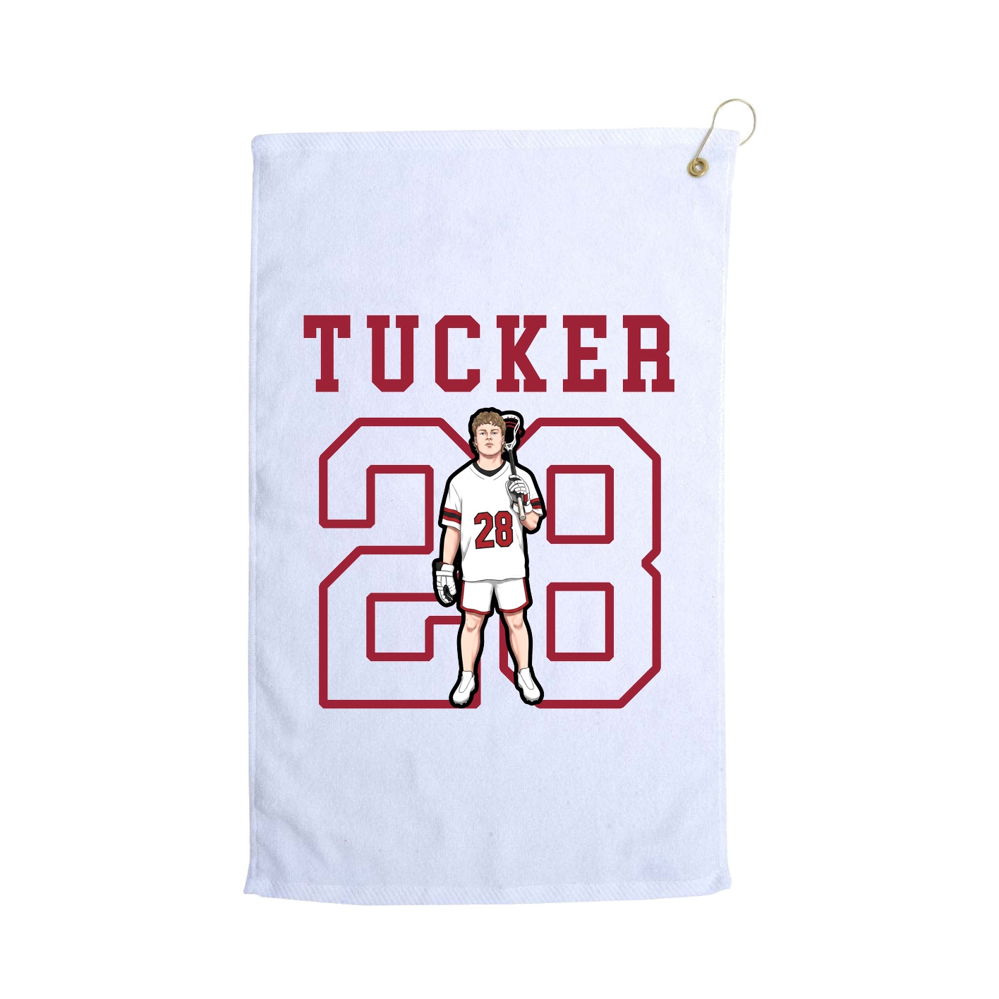 Golf Towel — Shirsey in White
