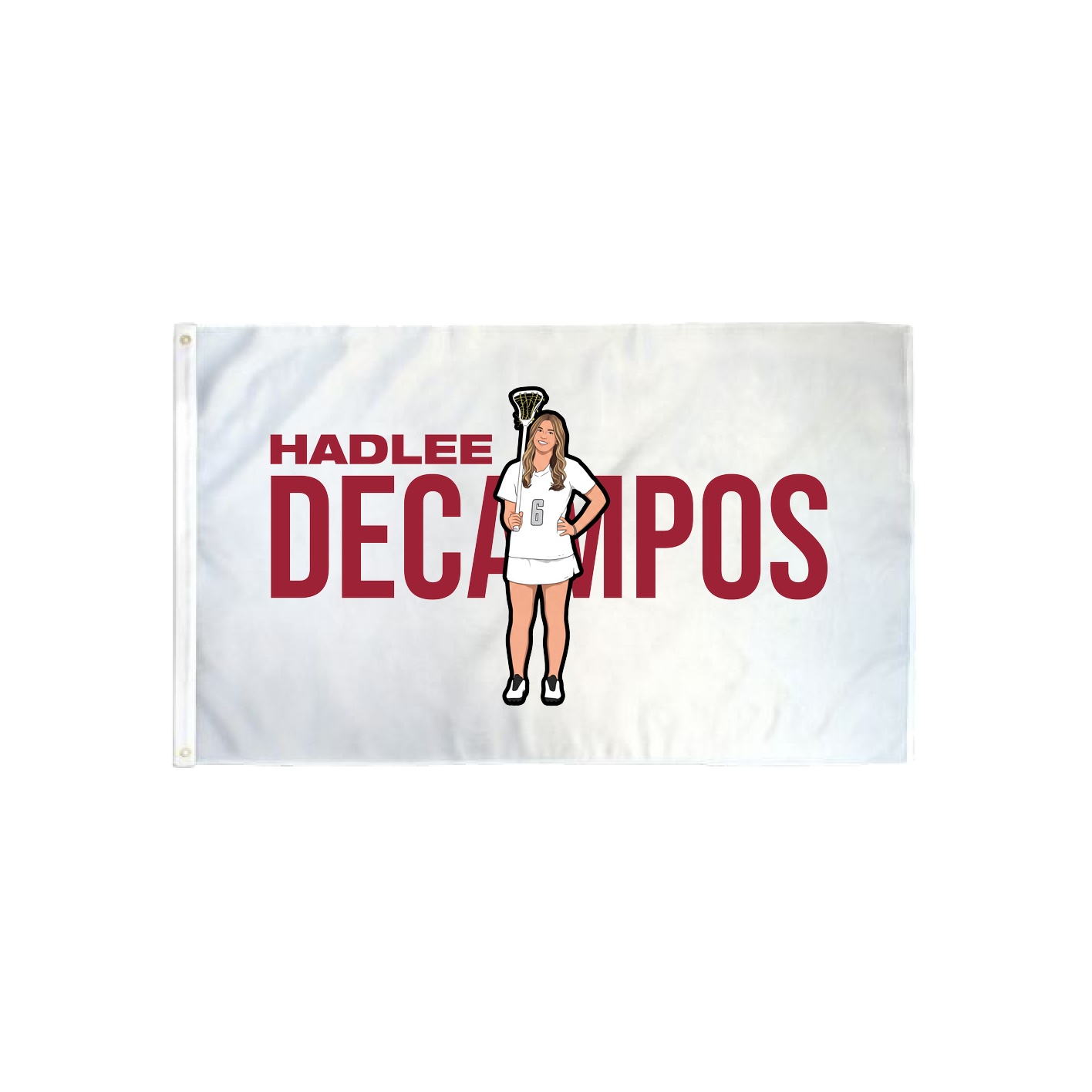 3x5 Flag — Player Name in Classic