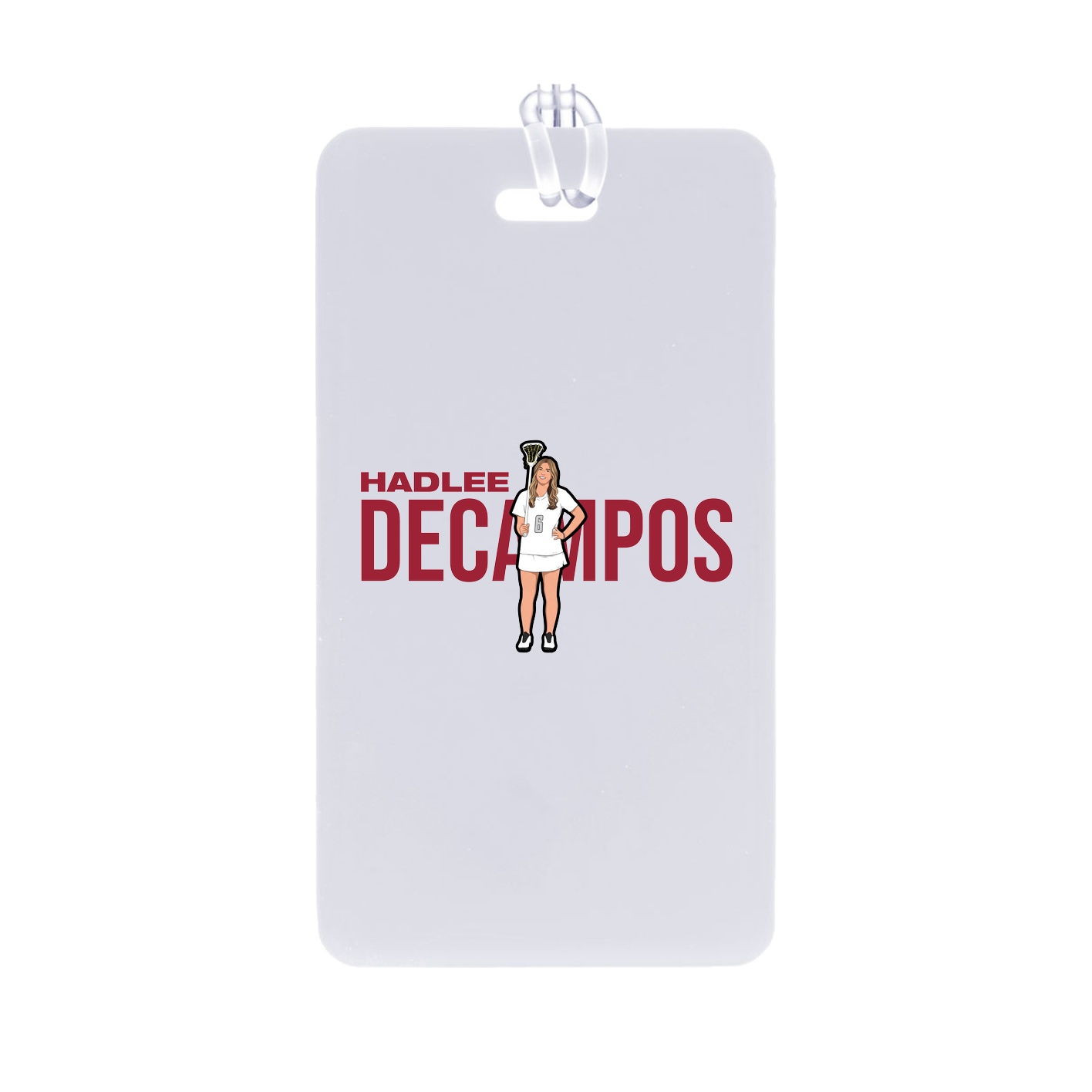 Bag Tag — Player Name in Classic