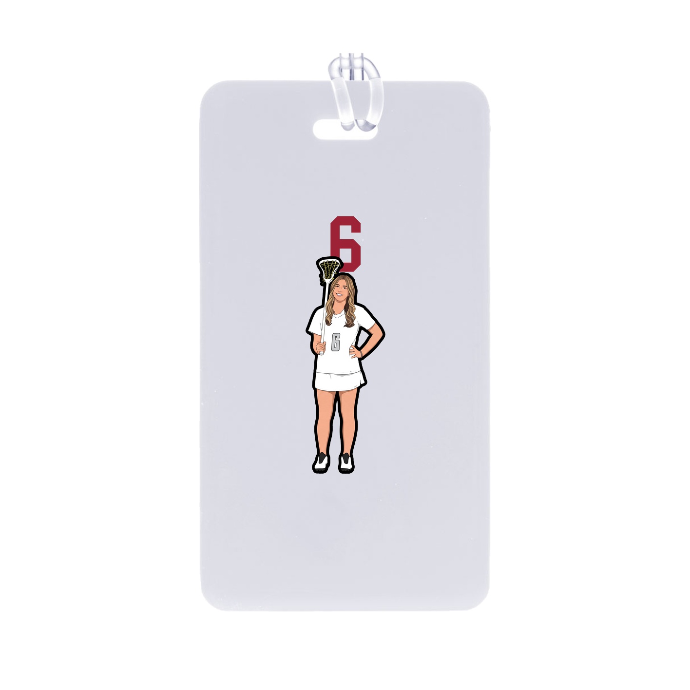 Bag Tag — Number Top in Classic