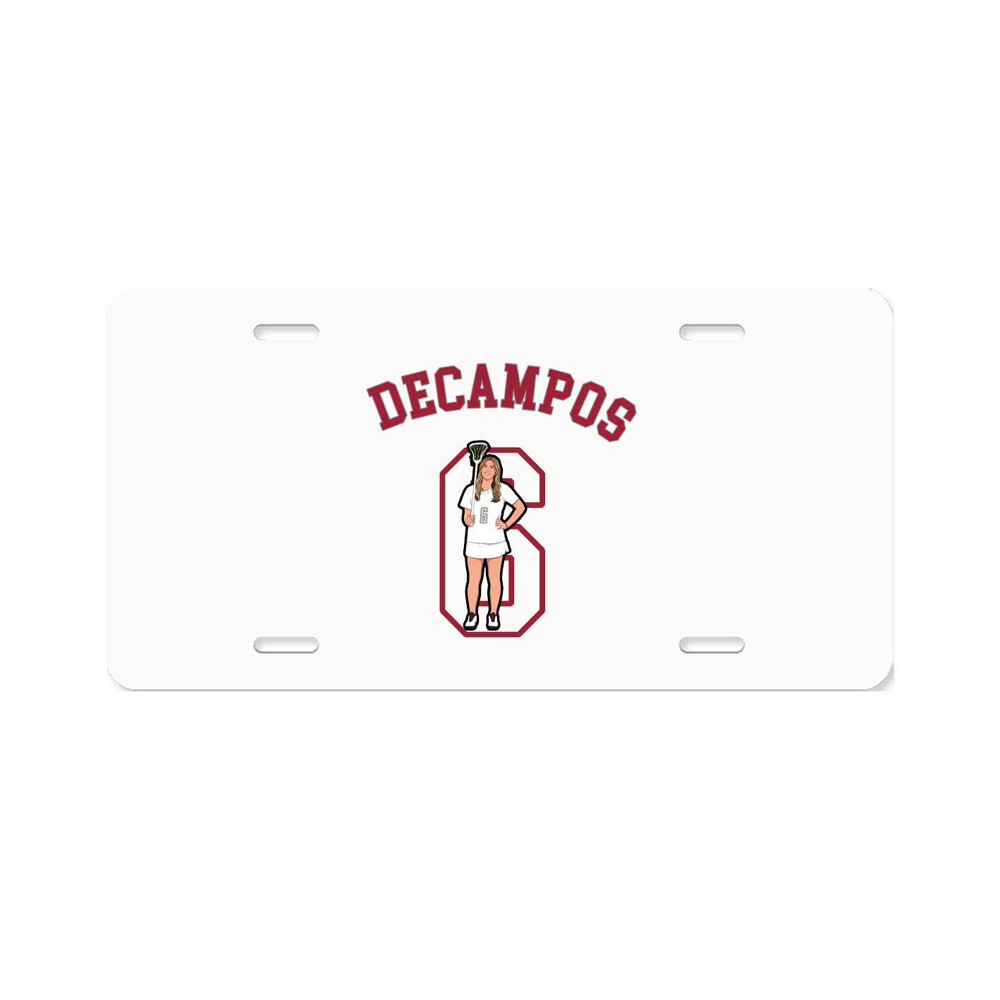 License Plate — Shirsey Arch in Classic