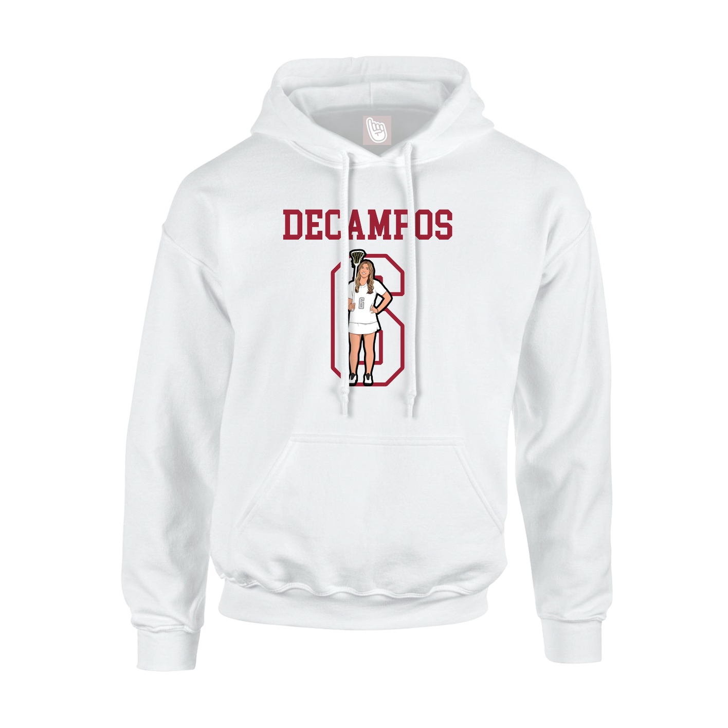 Youth Hoodie — Shirsey in White