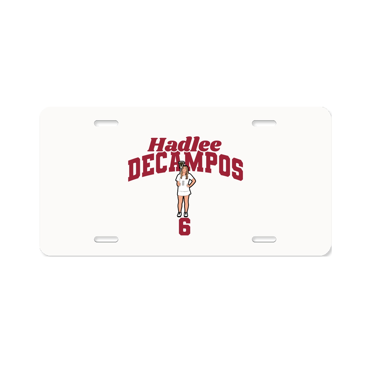 License Plate — Signature Arch in Classic