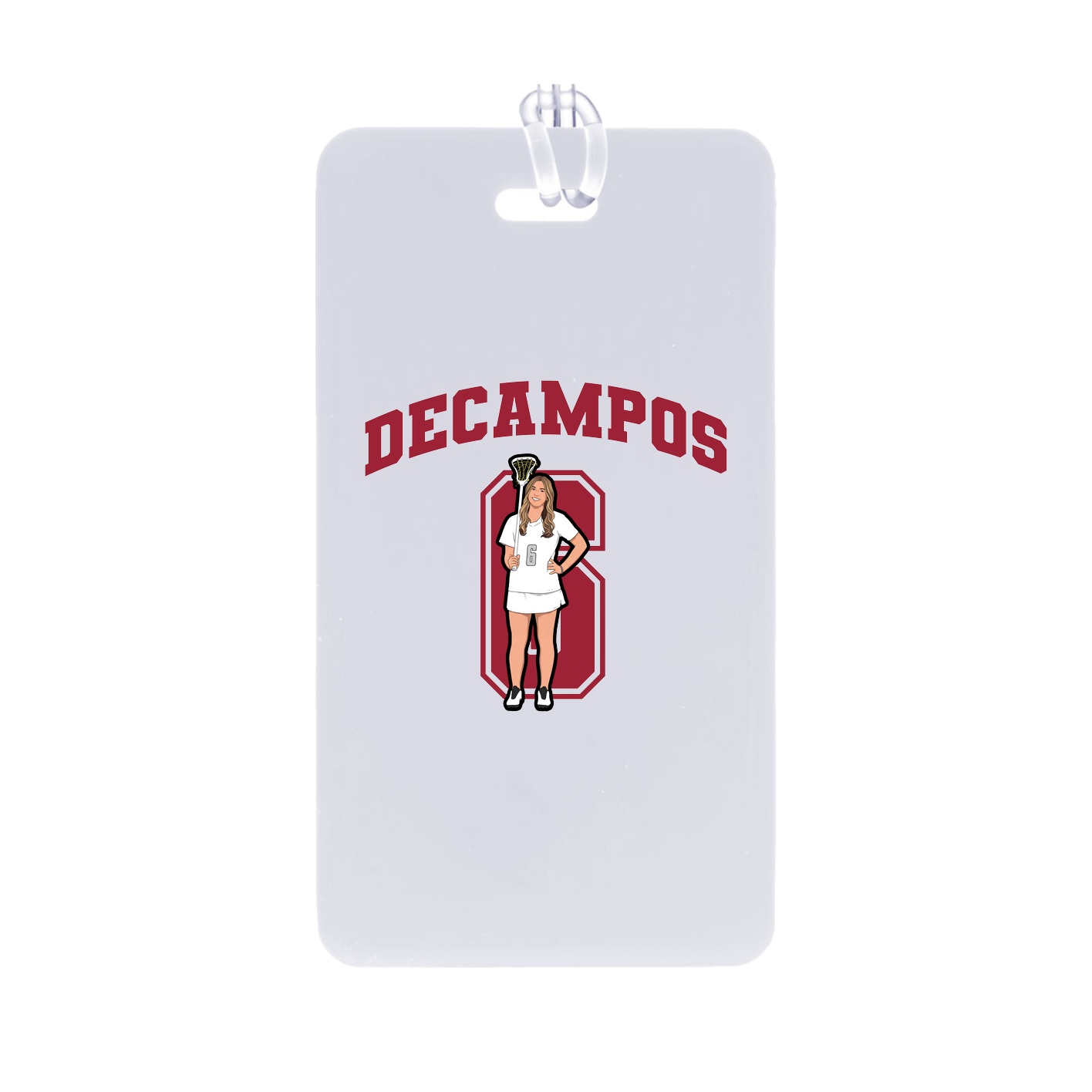 Bag Tag — Number in Classic