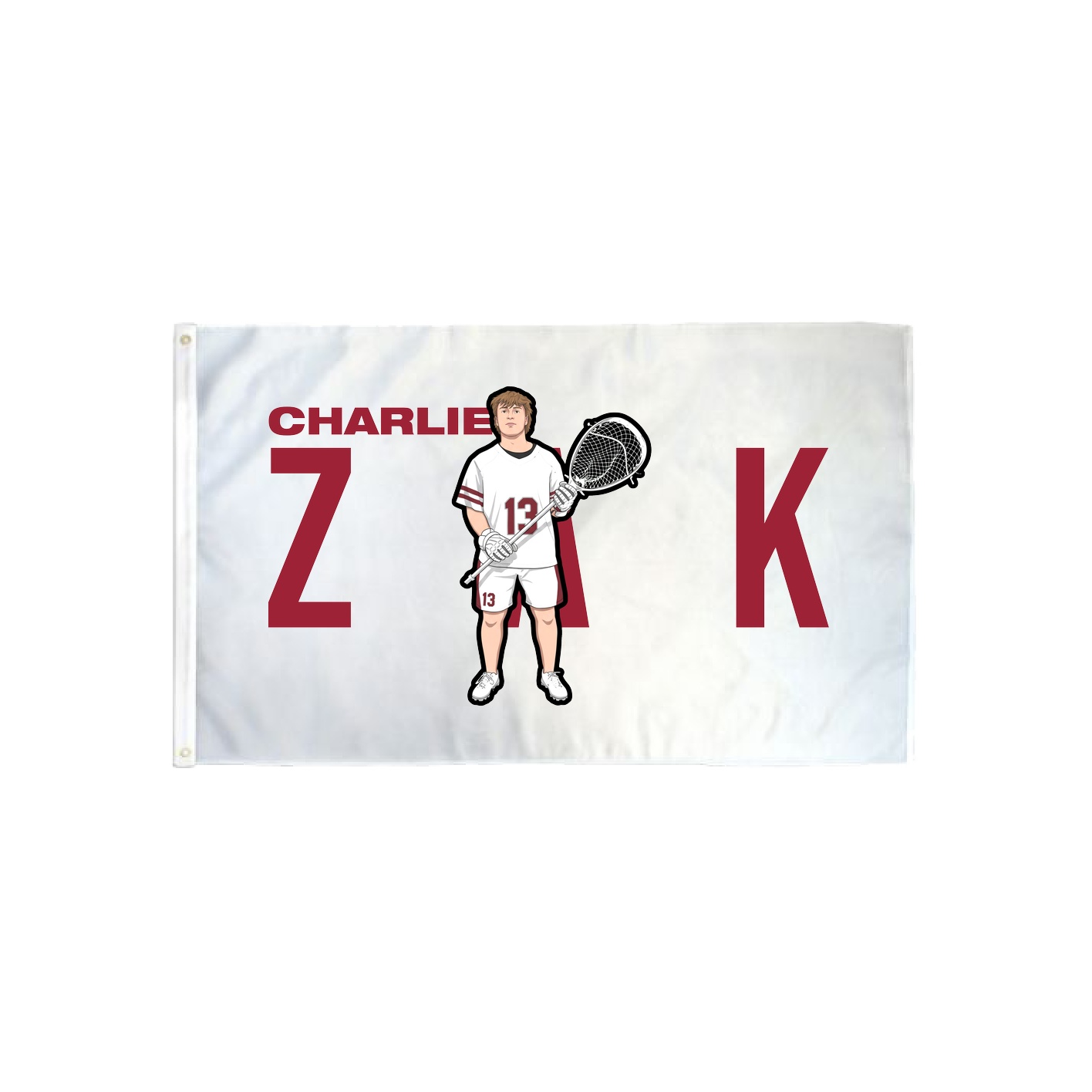 3x5 Flag — Player Name in Classic