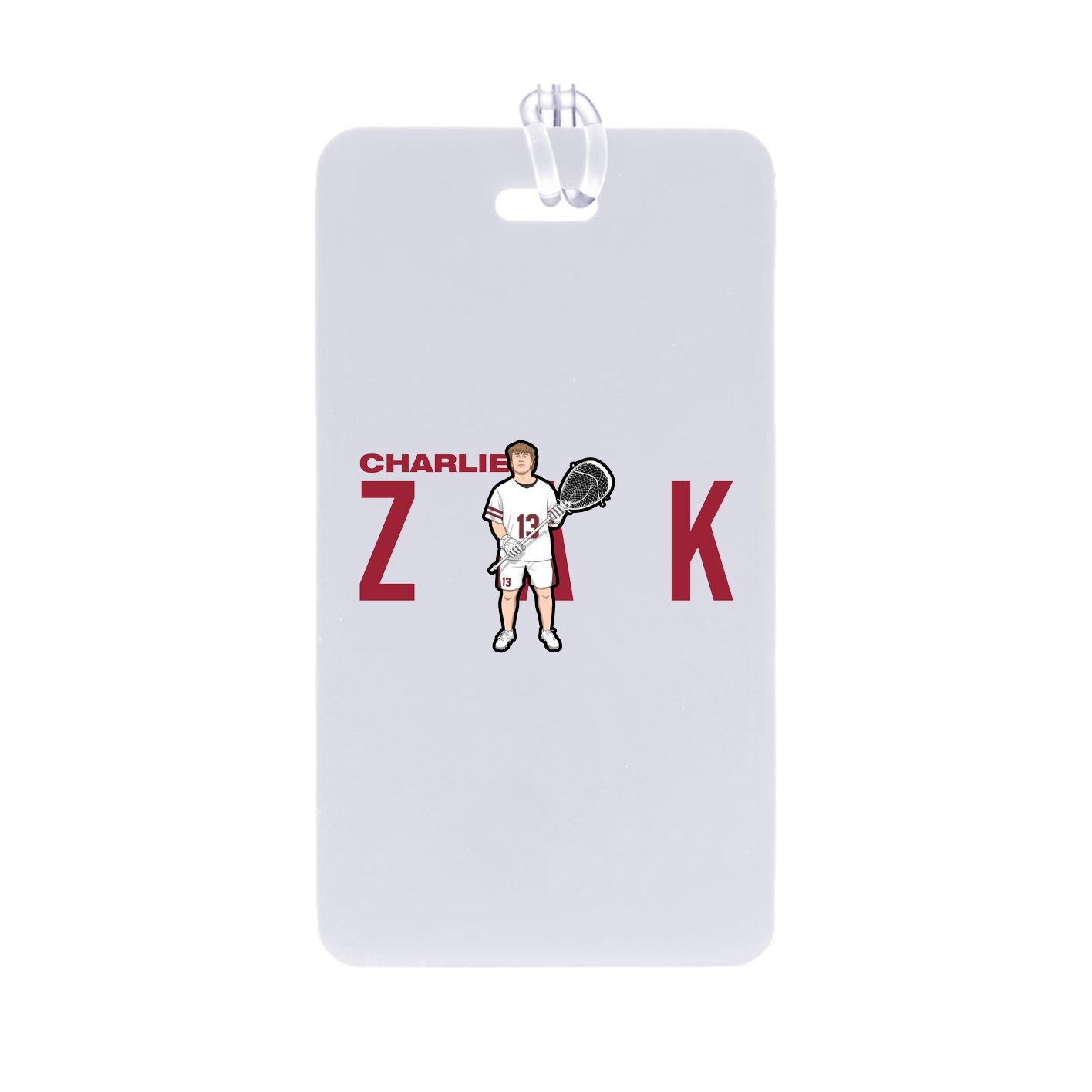Bag Tag — Player Name in Classic