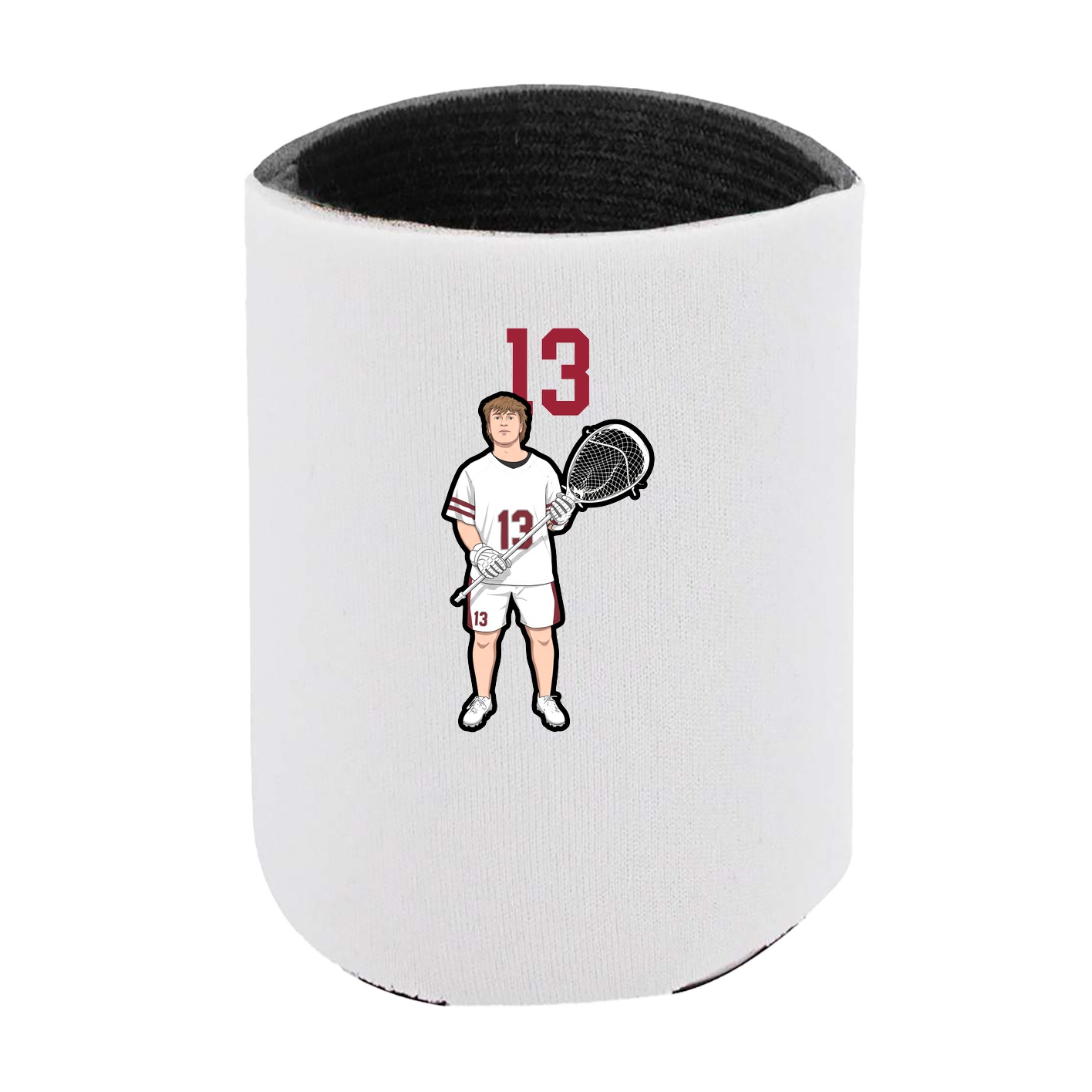 Can Holder — Number Top in White