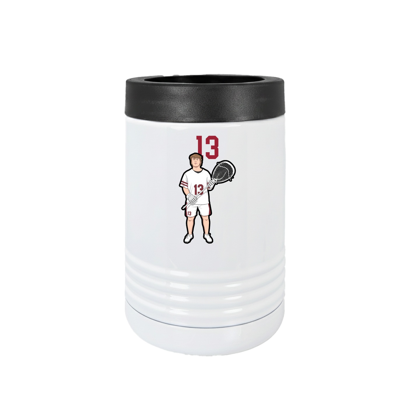 Beverage Holder — Number Top in White
