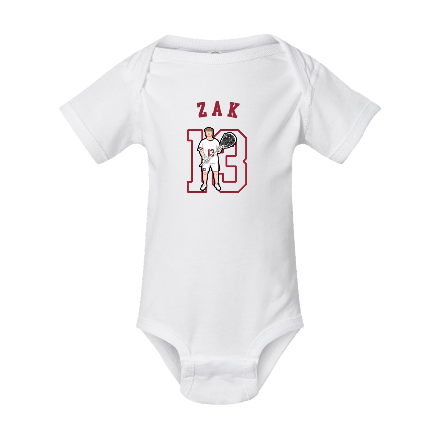 Baby Onesie — Shirsey Arch in White