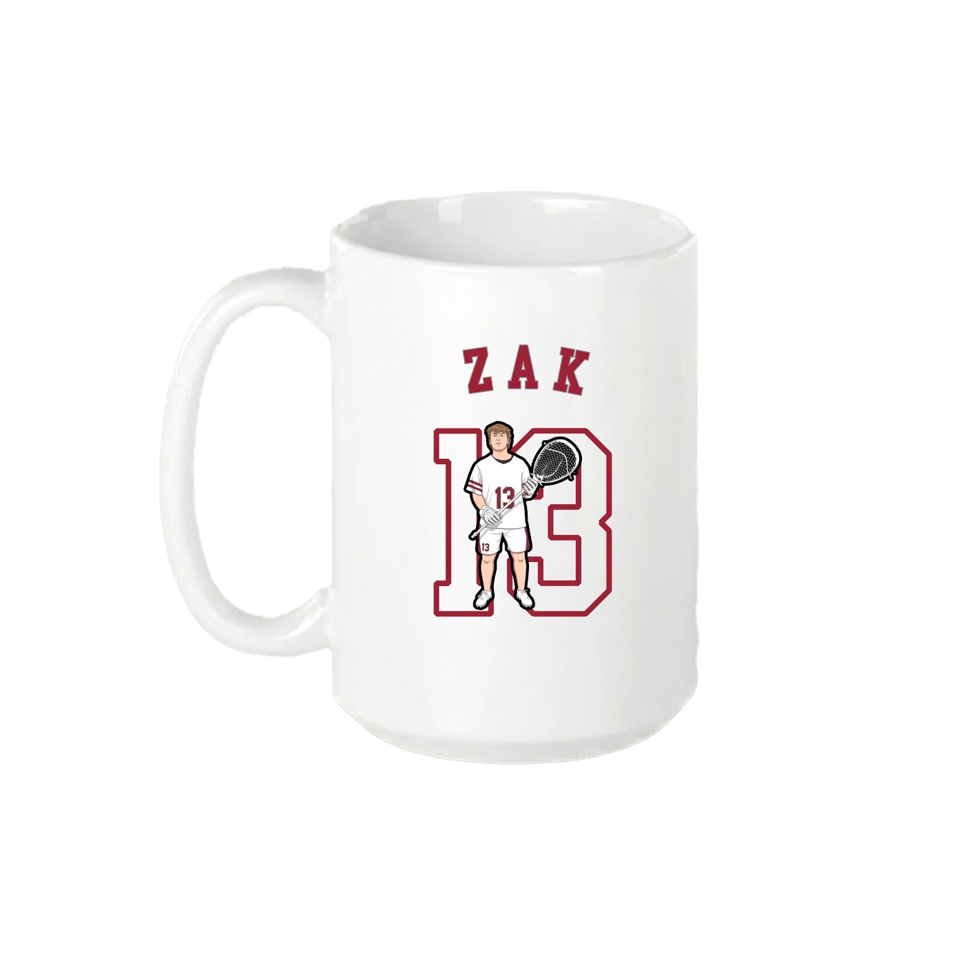 15oz Coffee Mug — Shirsey Arch in White