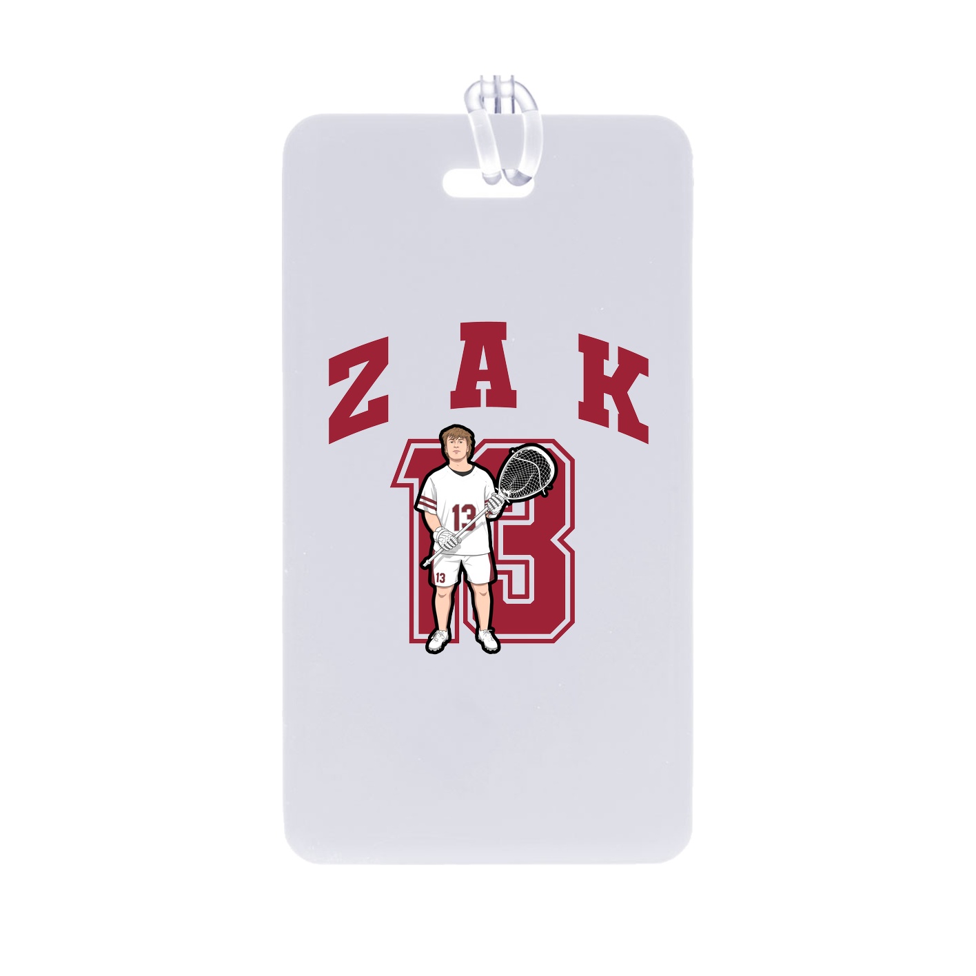 Bag Tag — Number in Classic