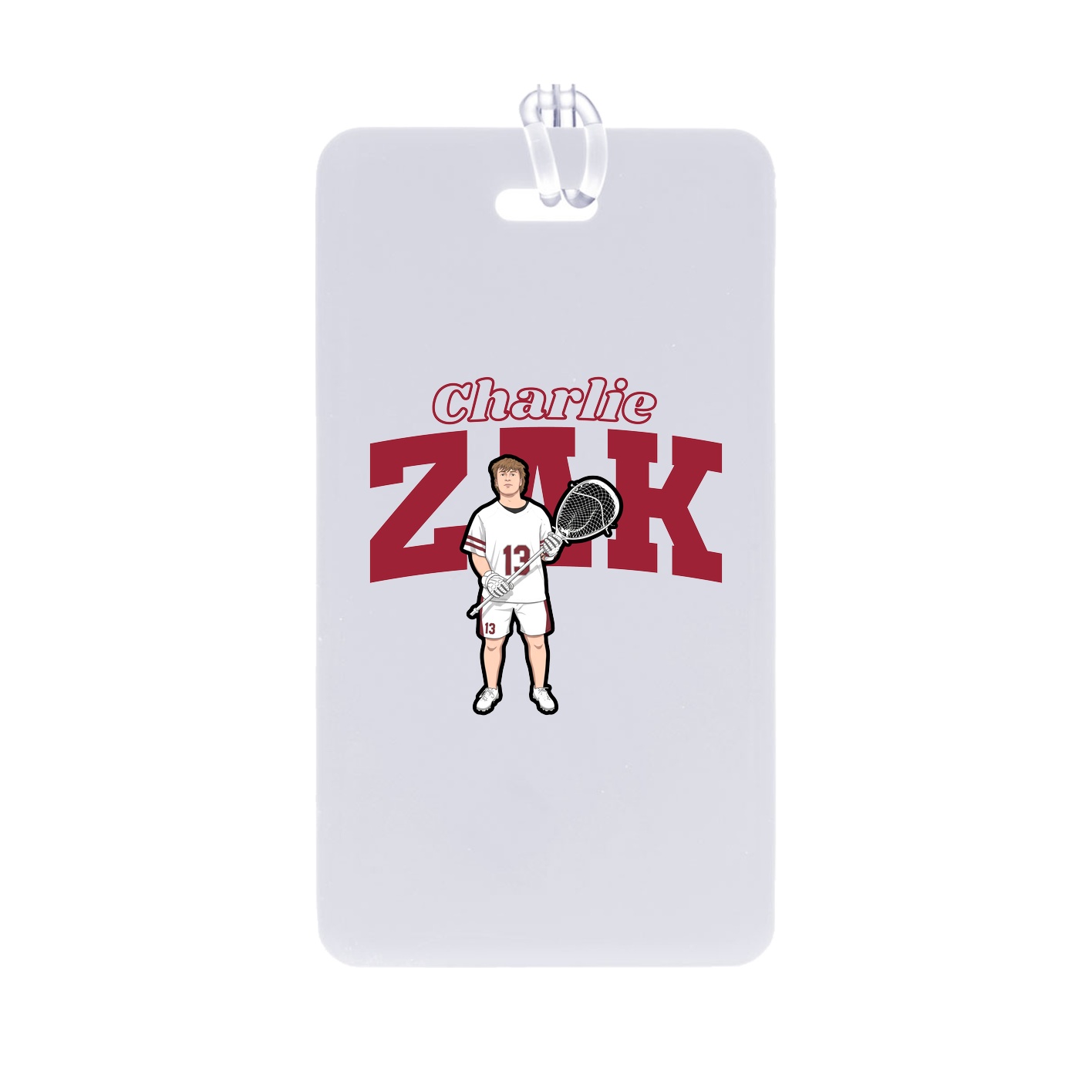 Bag Tag — Name Arch in Classic
