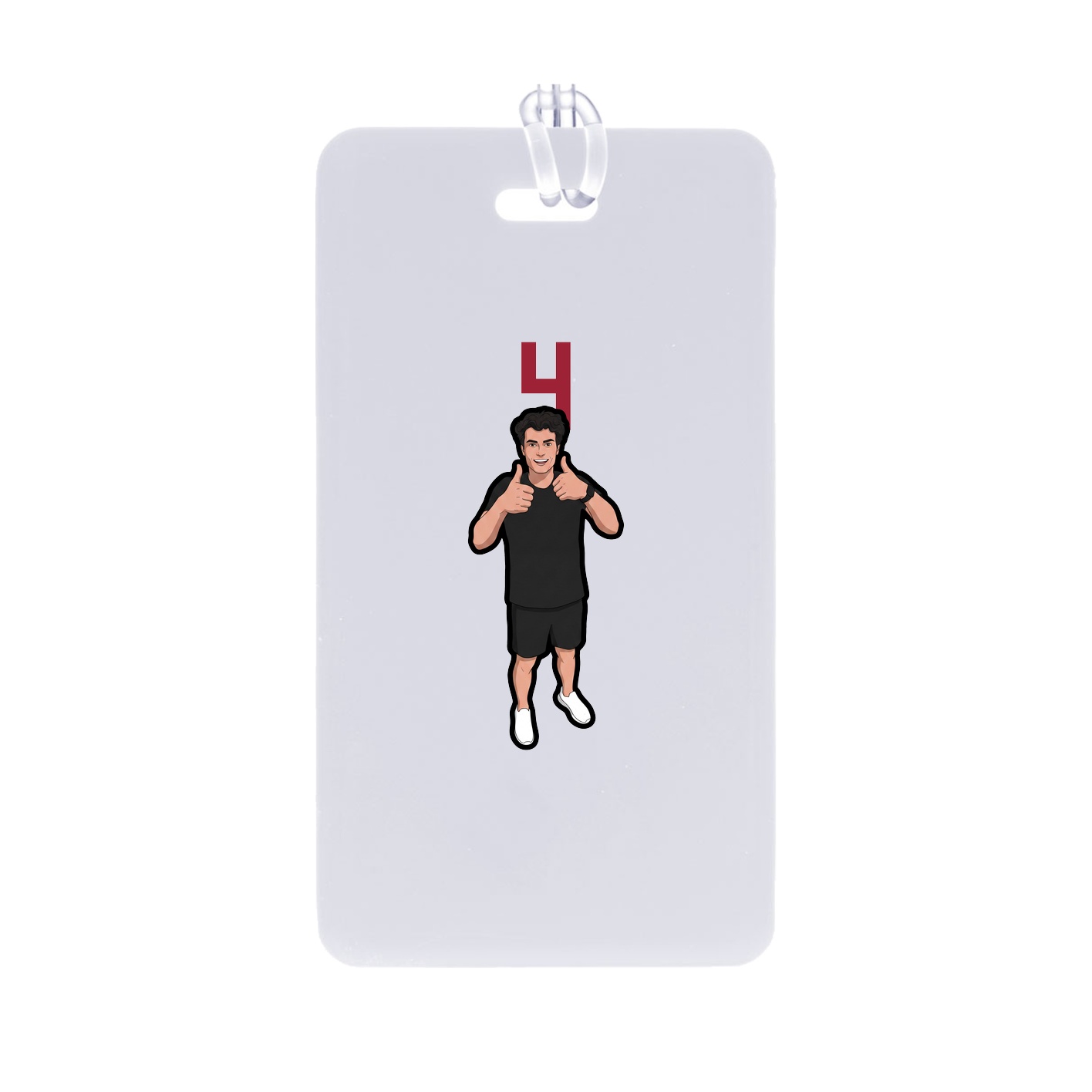 Bag Tag — Number Top in Classic