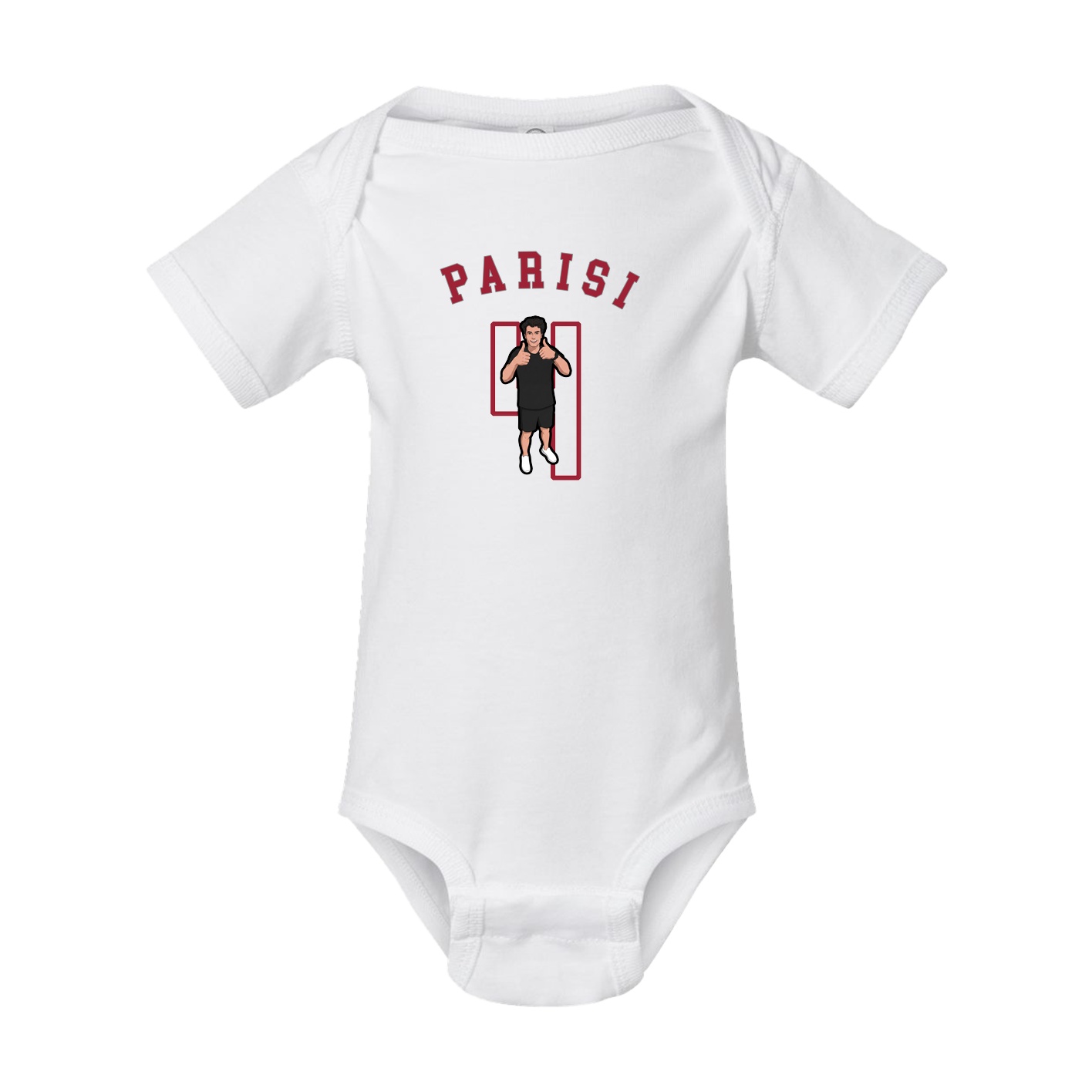 Baby Onesie — Shirsey Arch in White