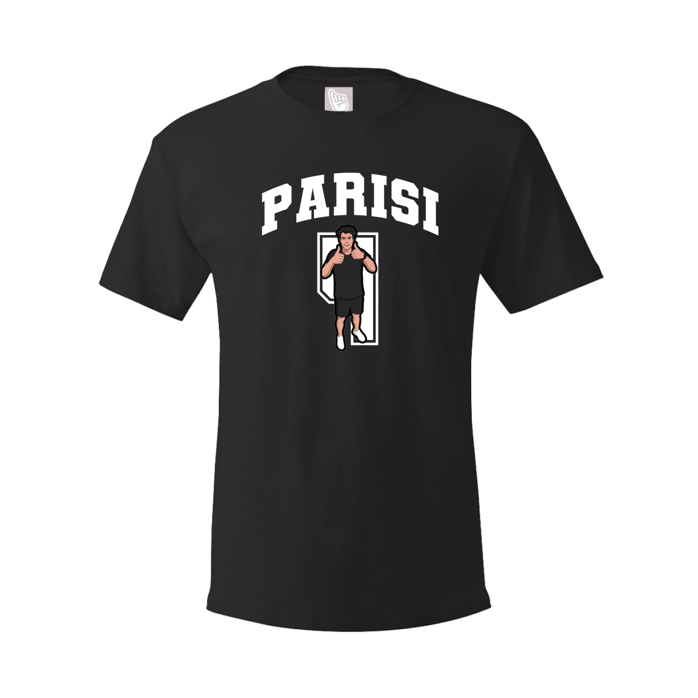Youth Tee — Number in Black