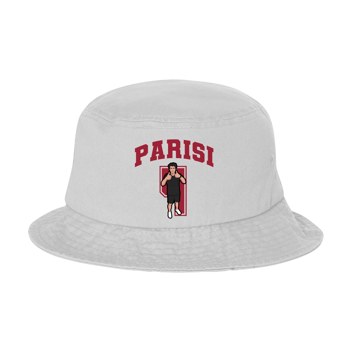 Bucket Cap — Number in White
