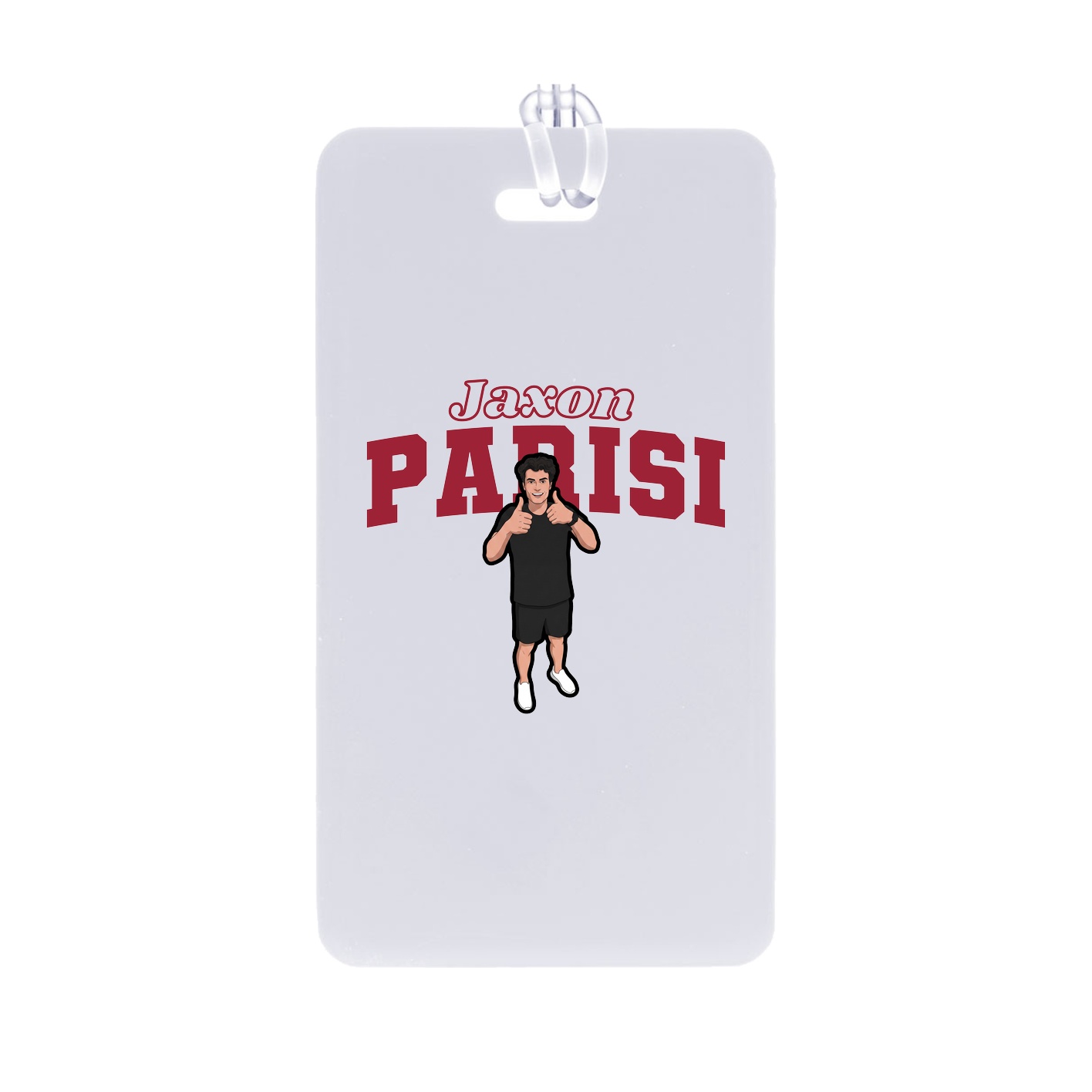 Bag Tag — Name Arch in Classic