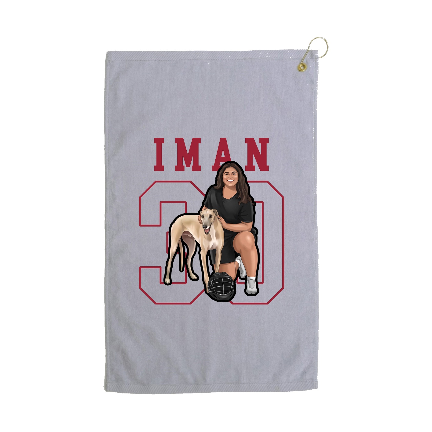 Golf Towel — Shirsey in Grey