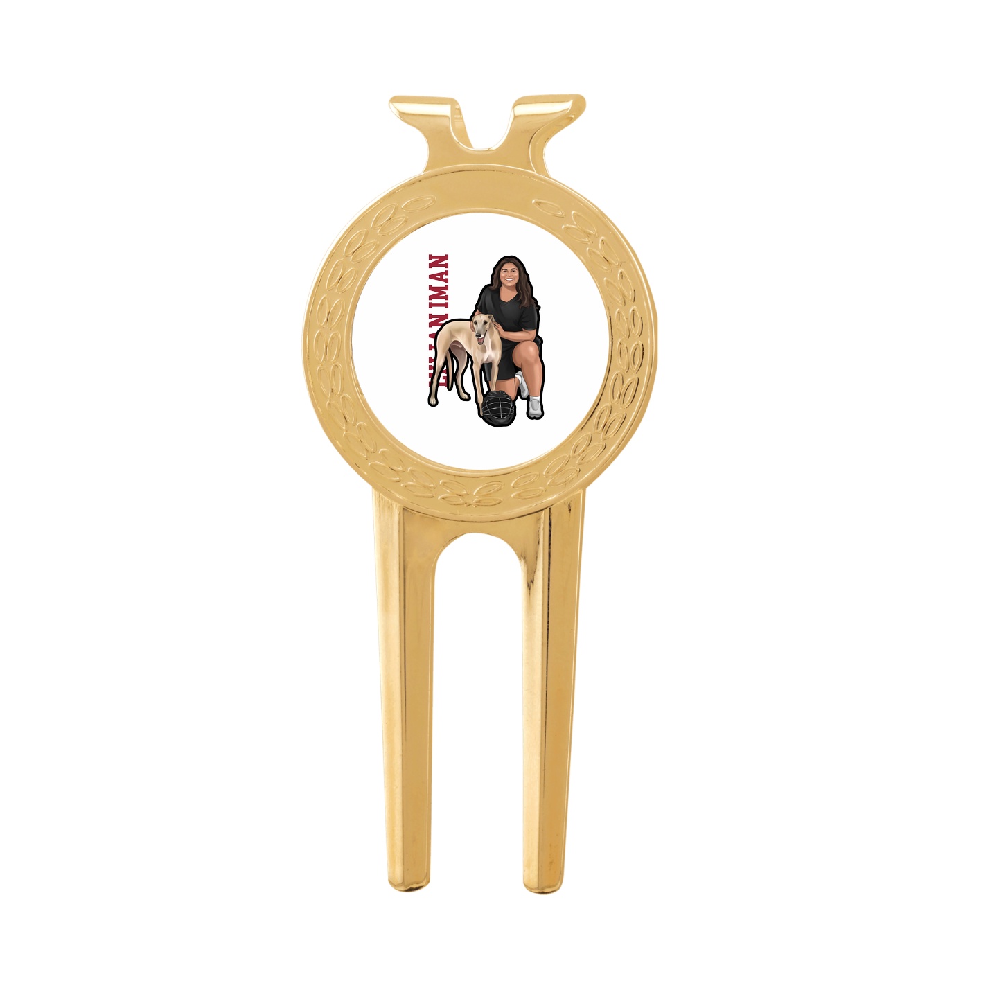 Divot Tool with Ball Marker — Name Vertical in Classic