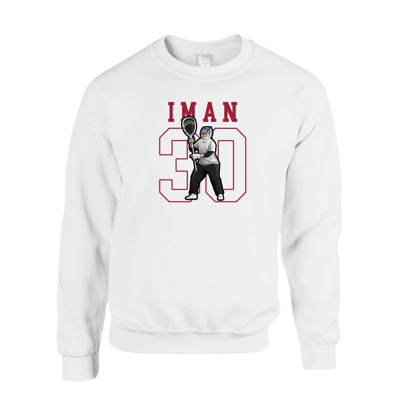 Fleece Crew — Shirsey in White