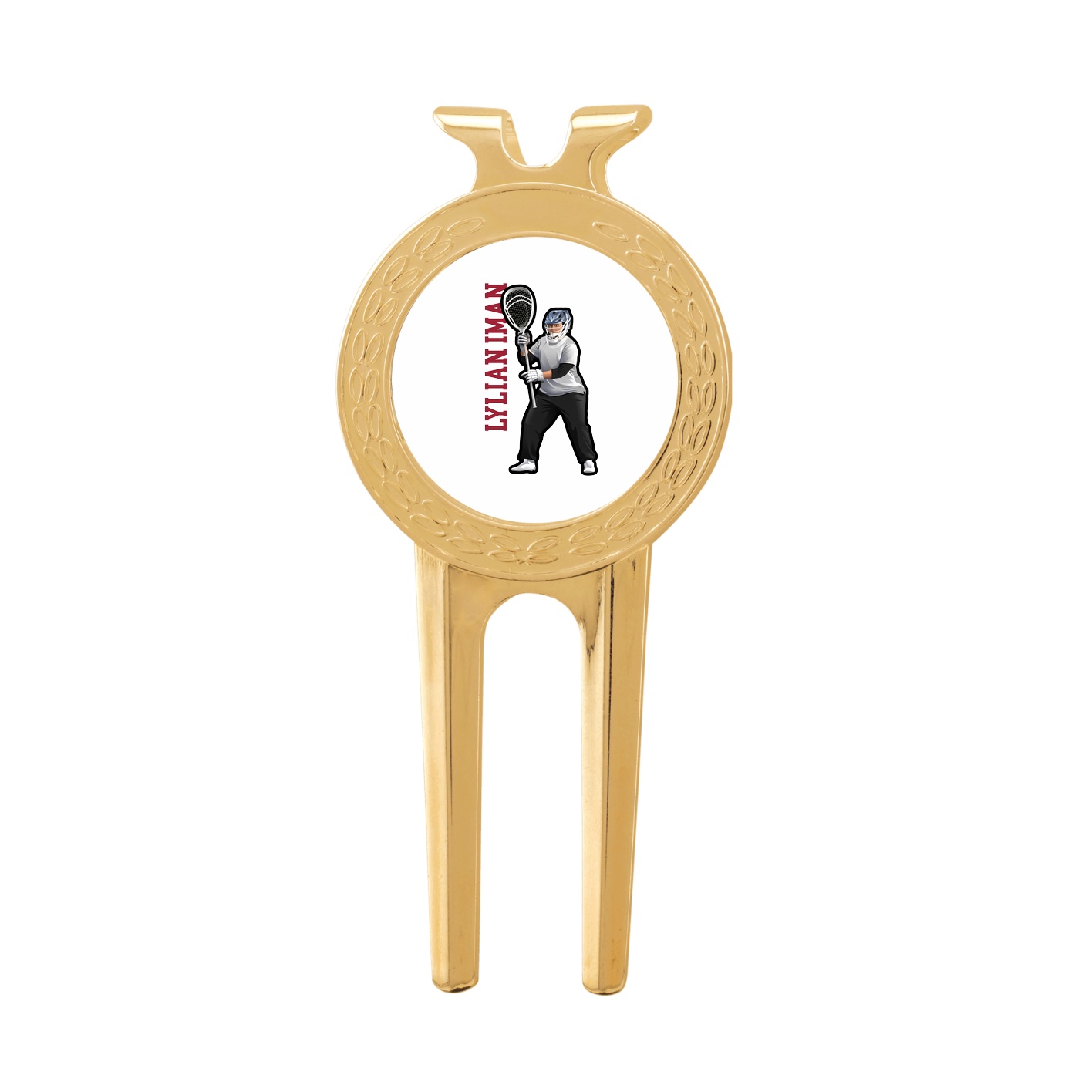 Divot Tool with Ball Marker — Name Vertical in Classic