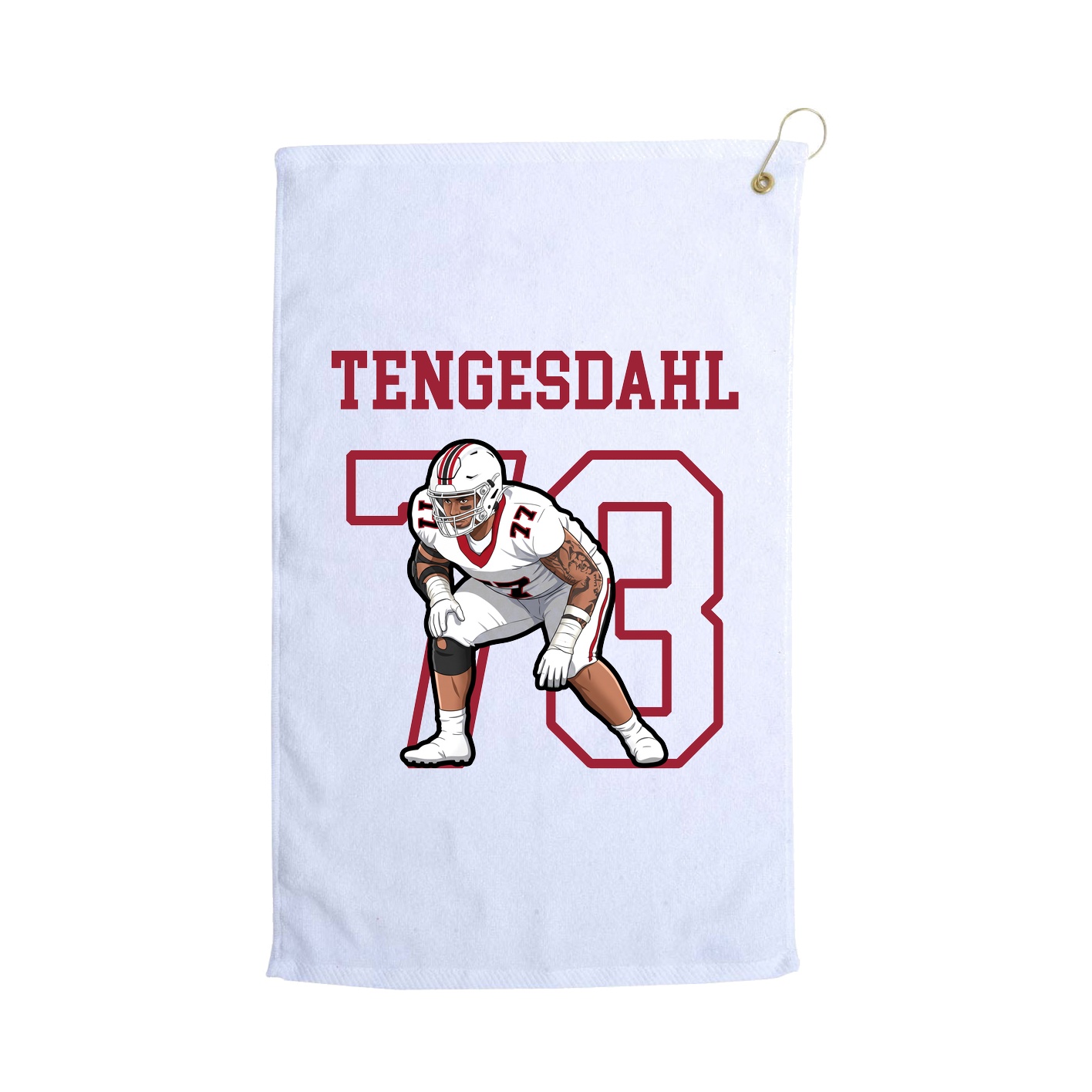 Golf Towel — Shirsey in White