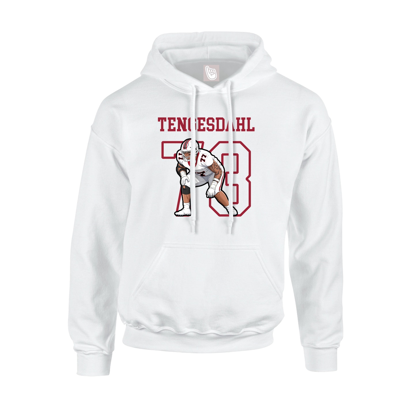 Youth Hoodie — Shirsey in White