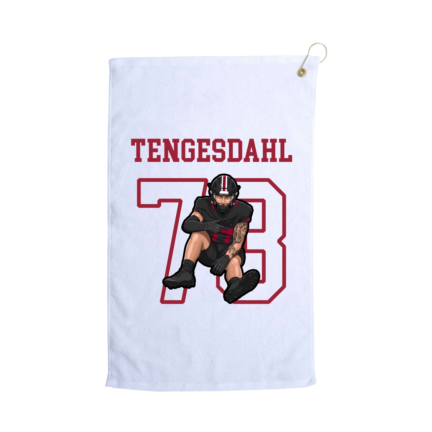 Golf Towel — Shirsey in White