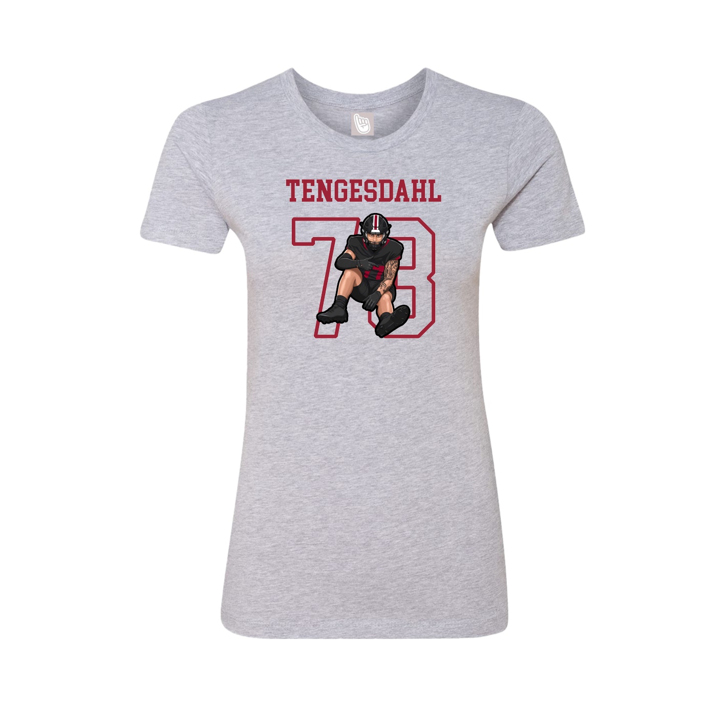 Fitted Women's Tee — Shirsey in Grey