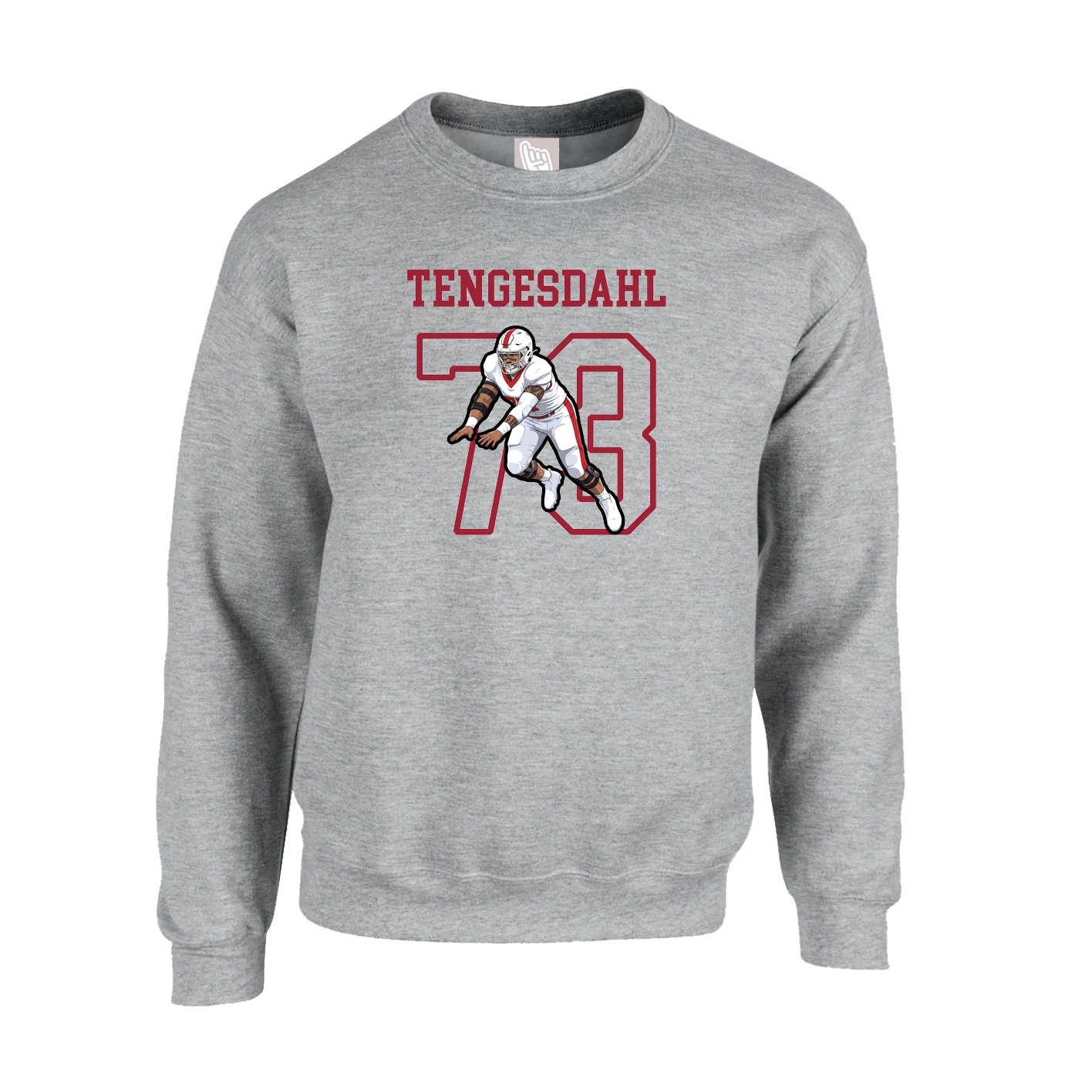 Fleece Crew — Shirsey in Grey