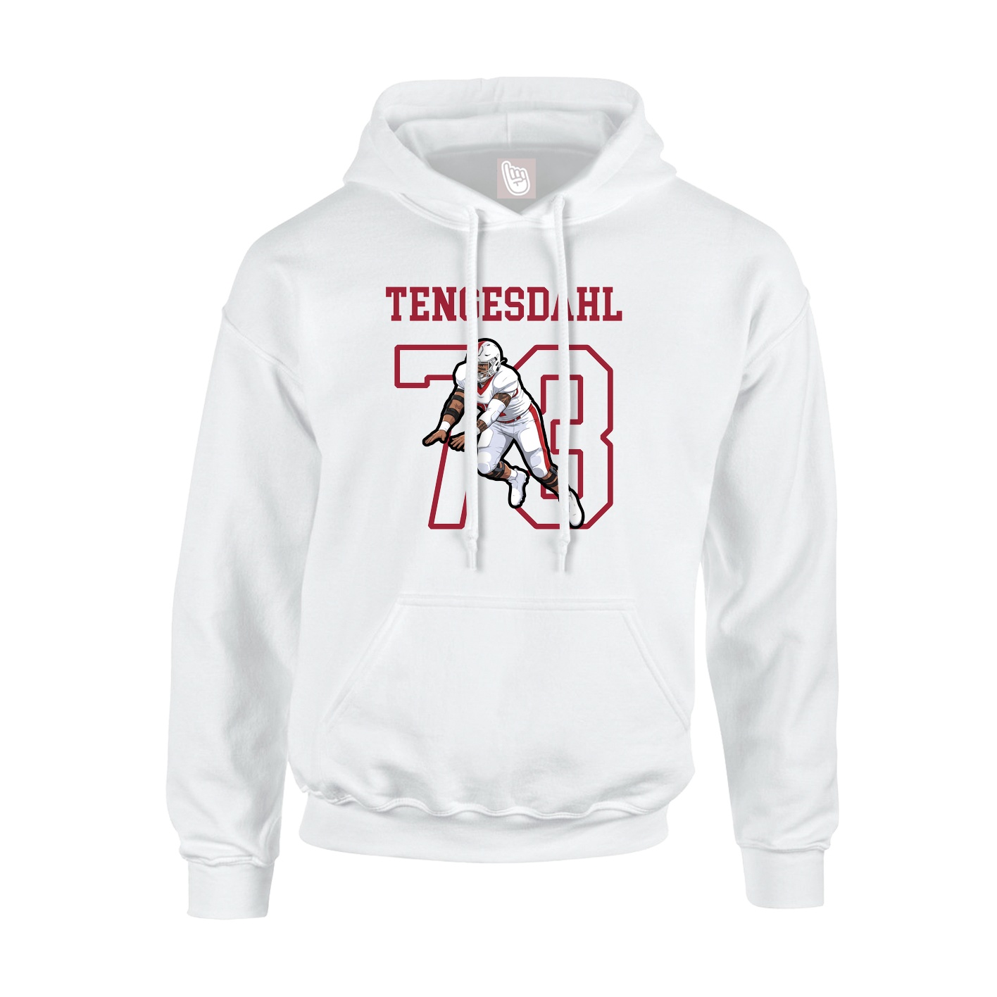 Youth Hoodie — Shirsey in White