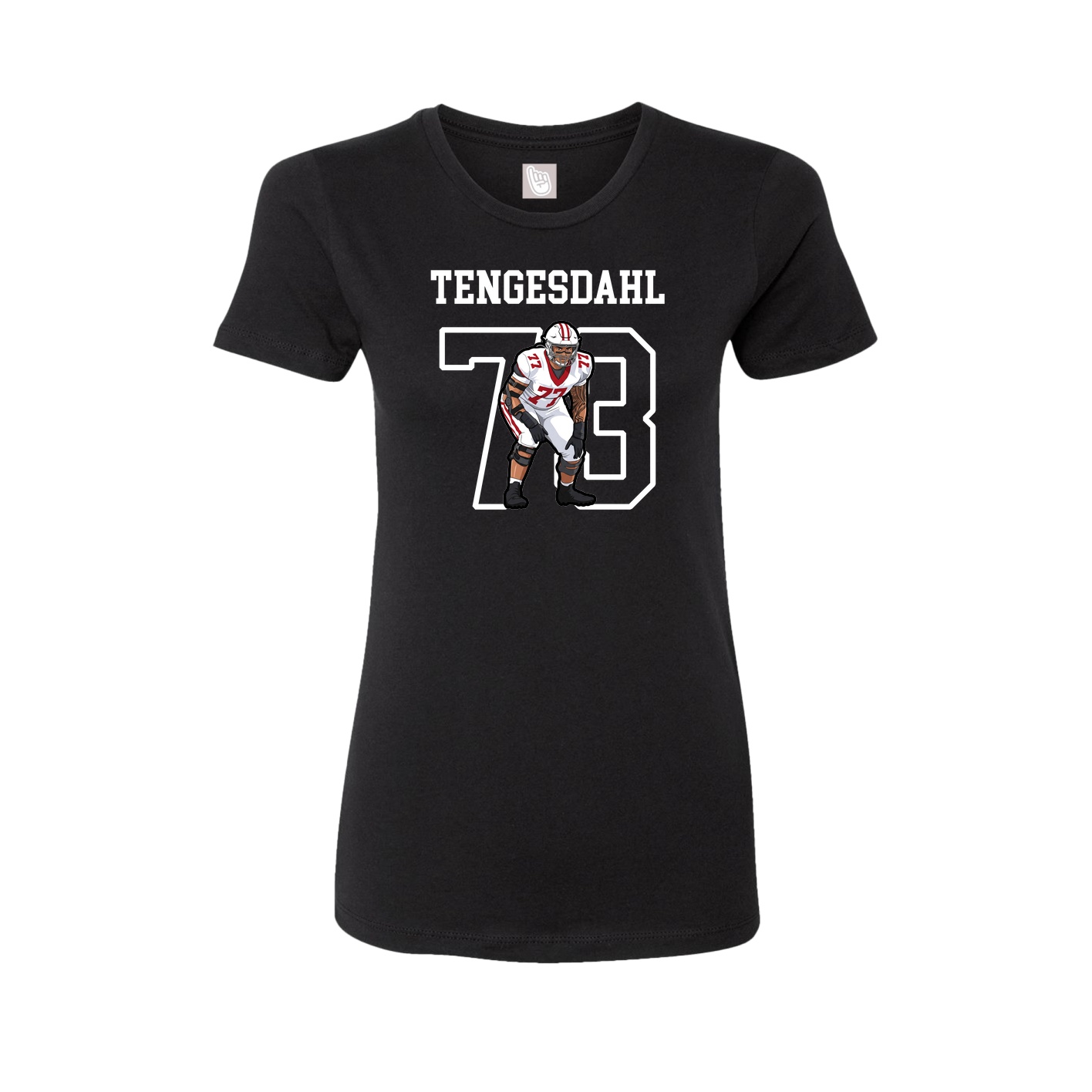 Fitted Women's Tee — Shirsey in Black