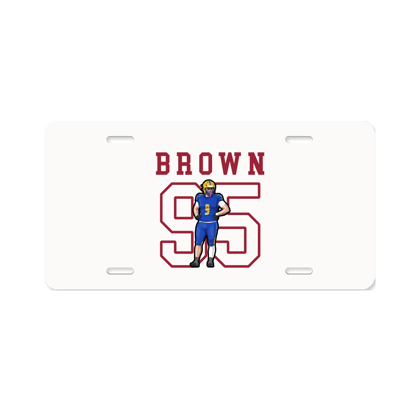 License Plate — Shirsey in Classic