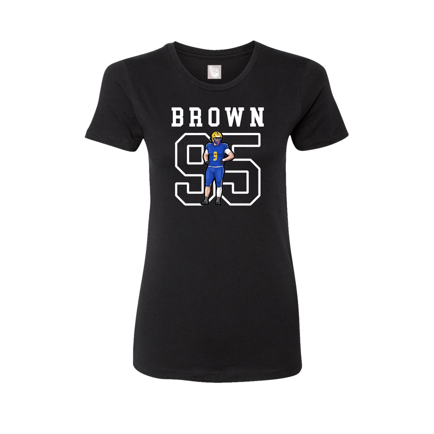 Fitted Women's Tee — Shirsey in Black