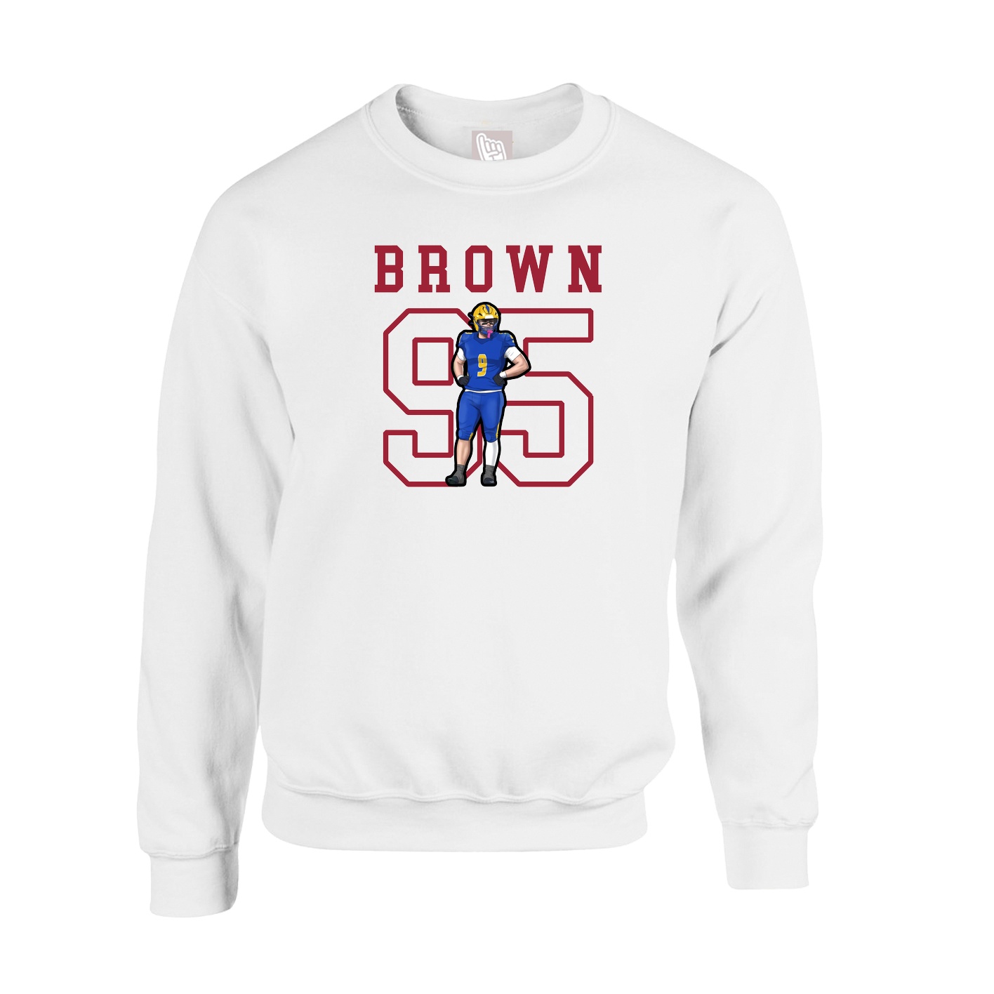 Fleece Crew — Shirsey in White
