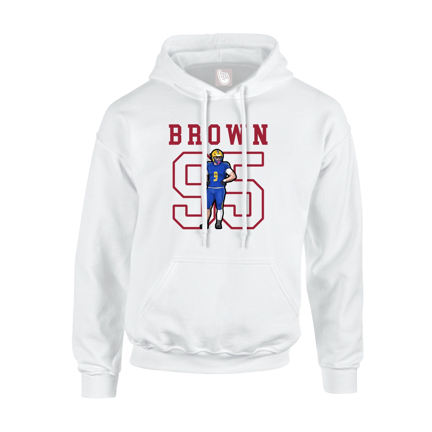 Youth Hoodie — Shirsey in White