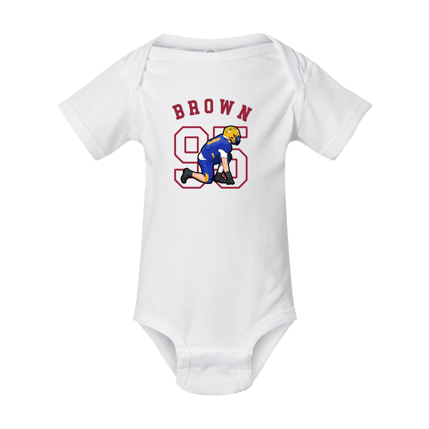 Baby Onesie — Shirsey Arch in White