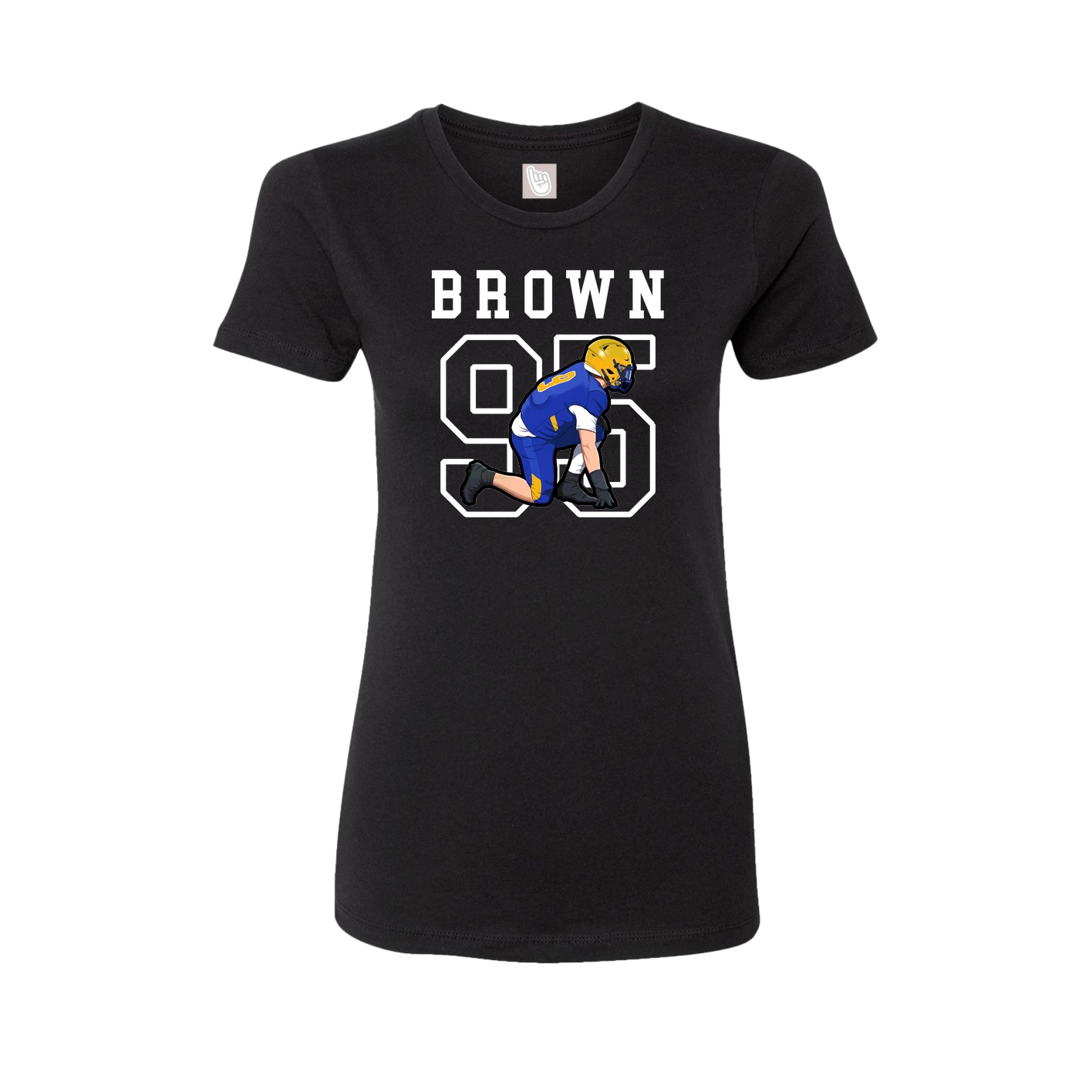 Fitted Women's Tee — Shirsey in Black