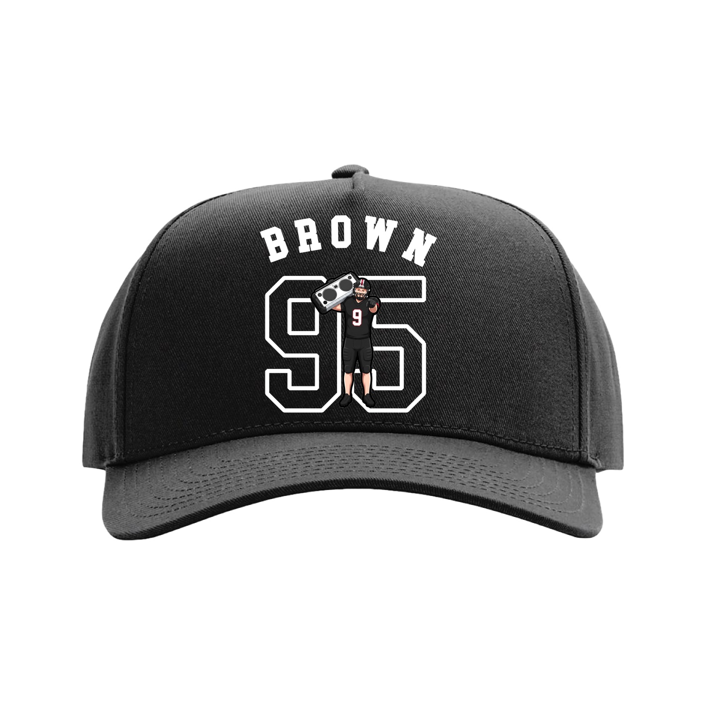 Full Fabric Five-Panel Champ Cap