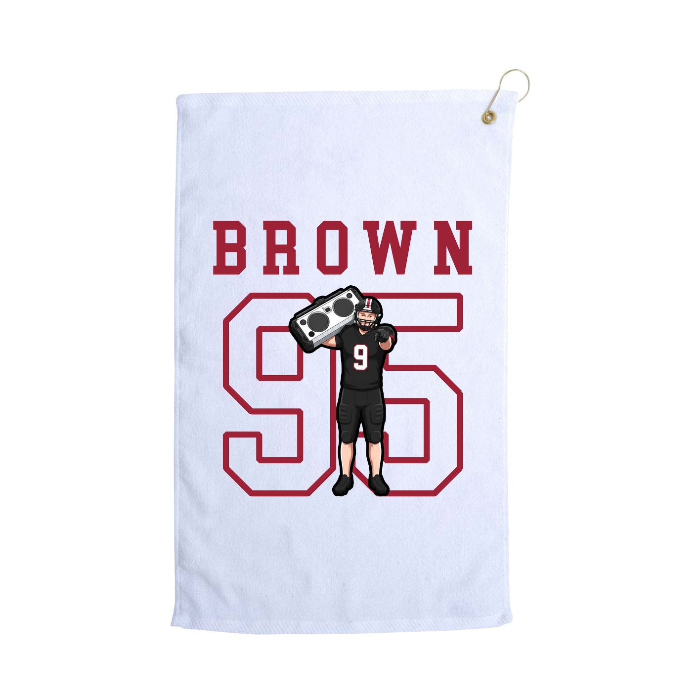 Golf Towel — Shirsey in White