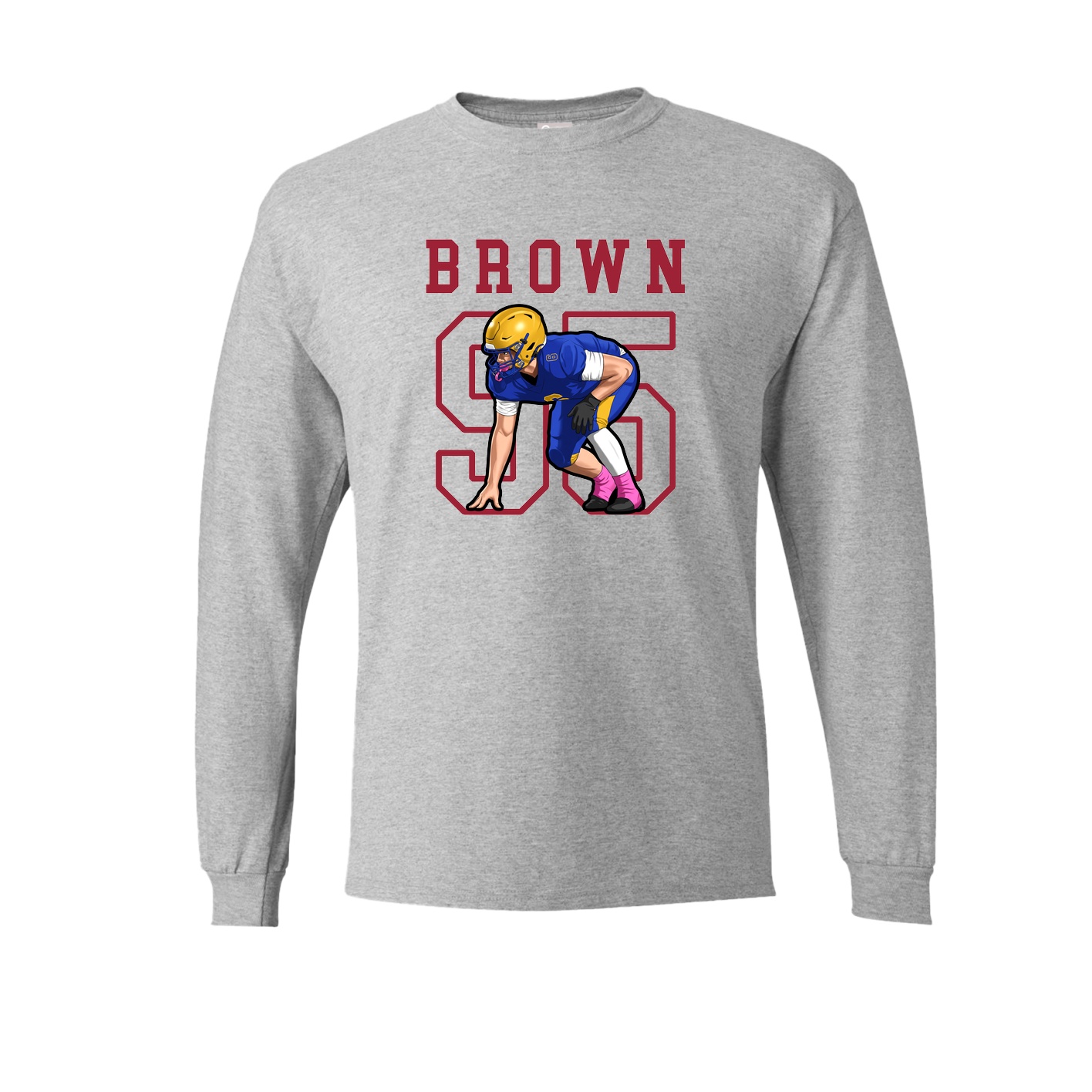 Long Sleeve Tee — Shirsey in Grey