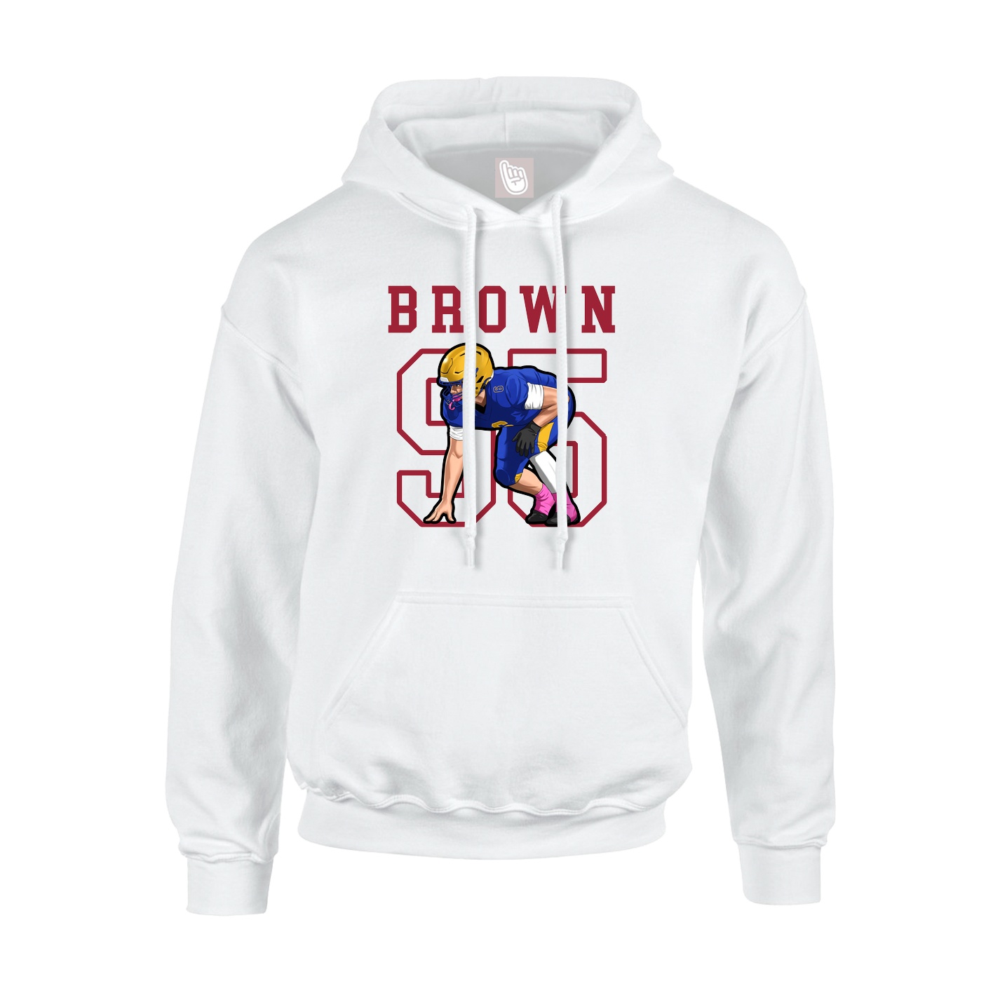Youth Hoodie — Shirsey in White