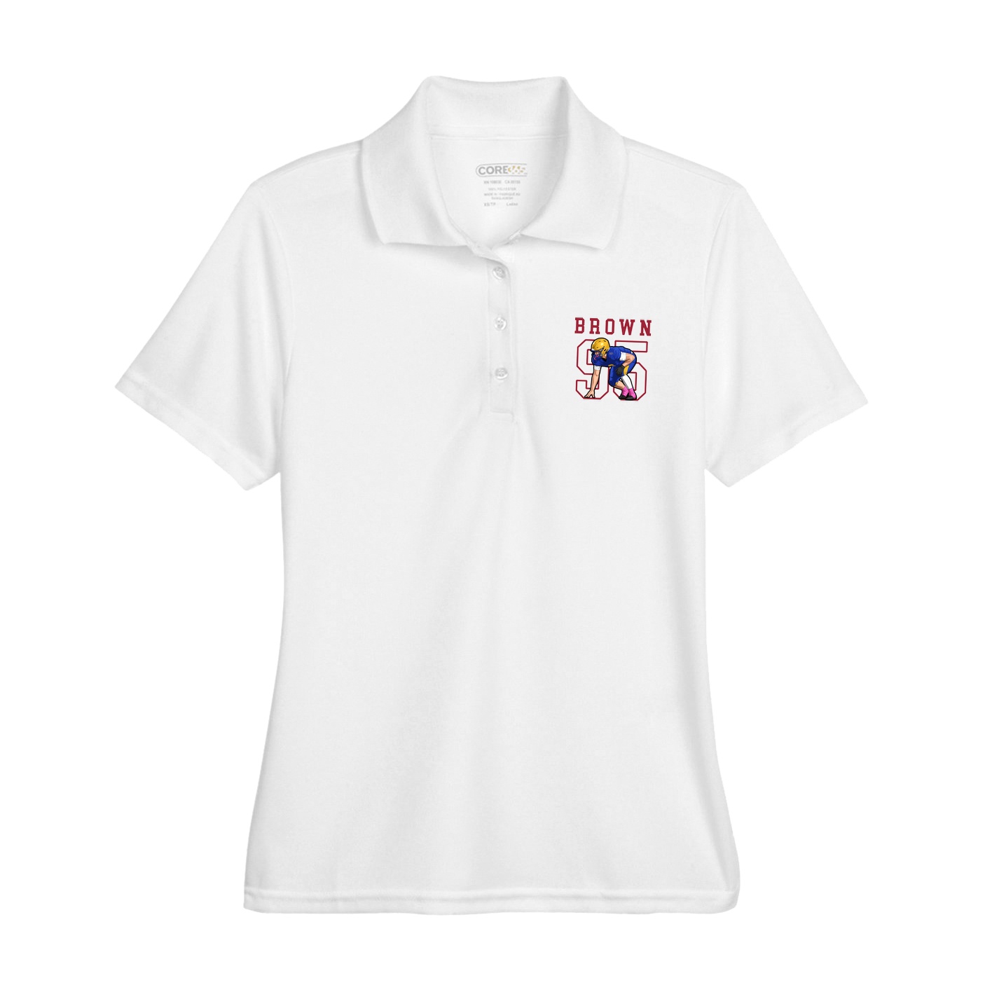 Womens Performance Polo — Shirsey in White