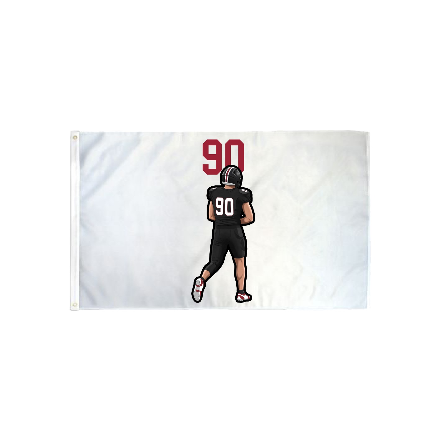 3x5 Flag — Number Top in Classic
