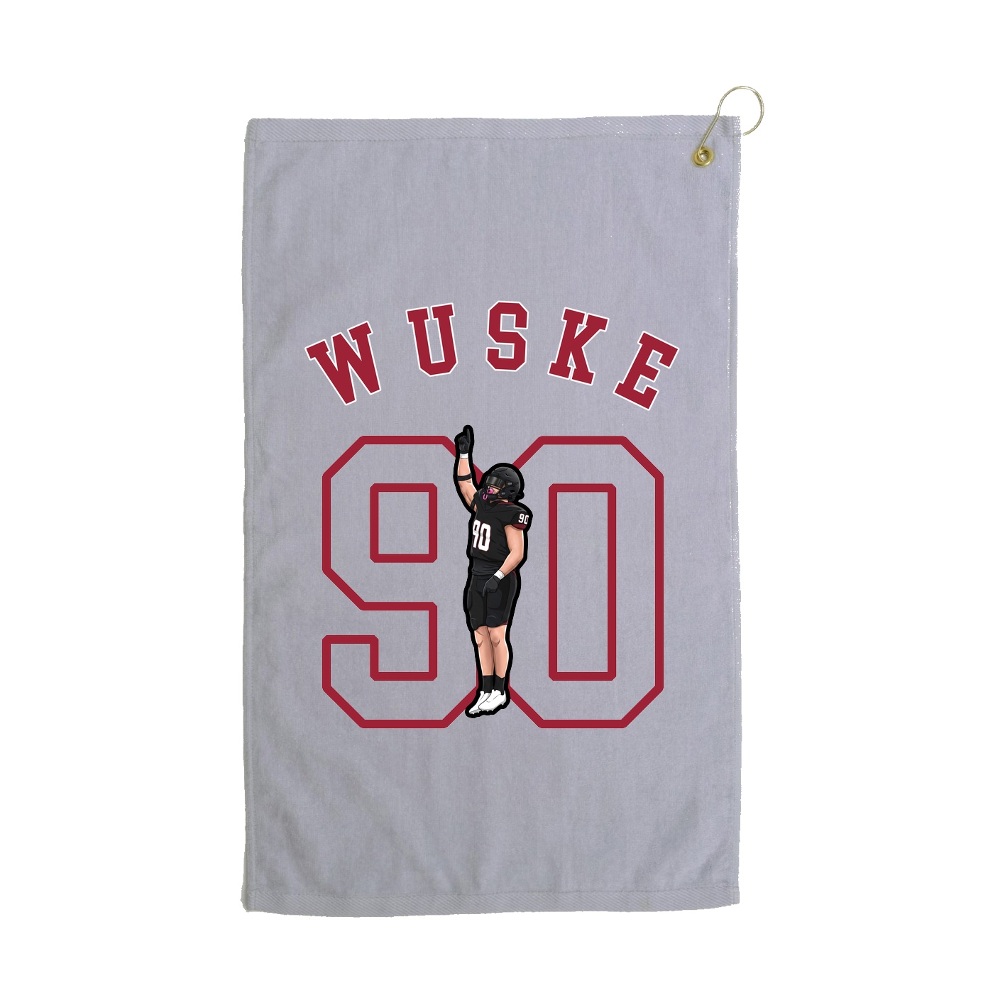 Golf Towel — Shirsey Arch in Grey