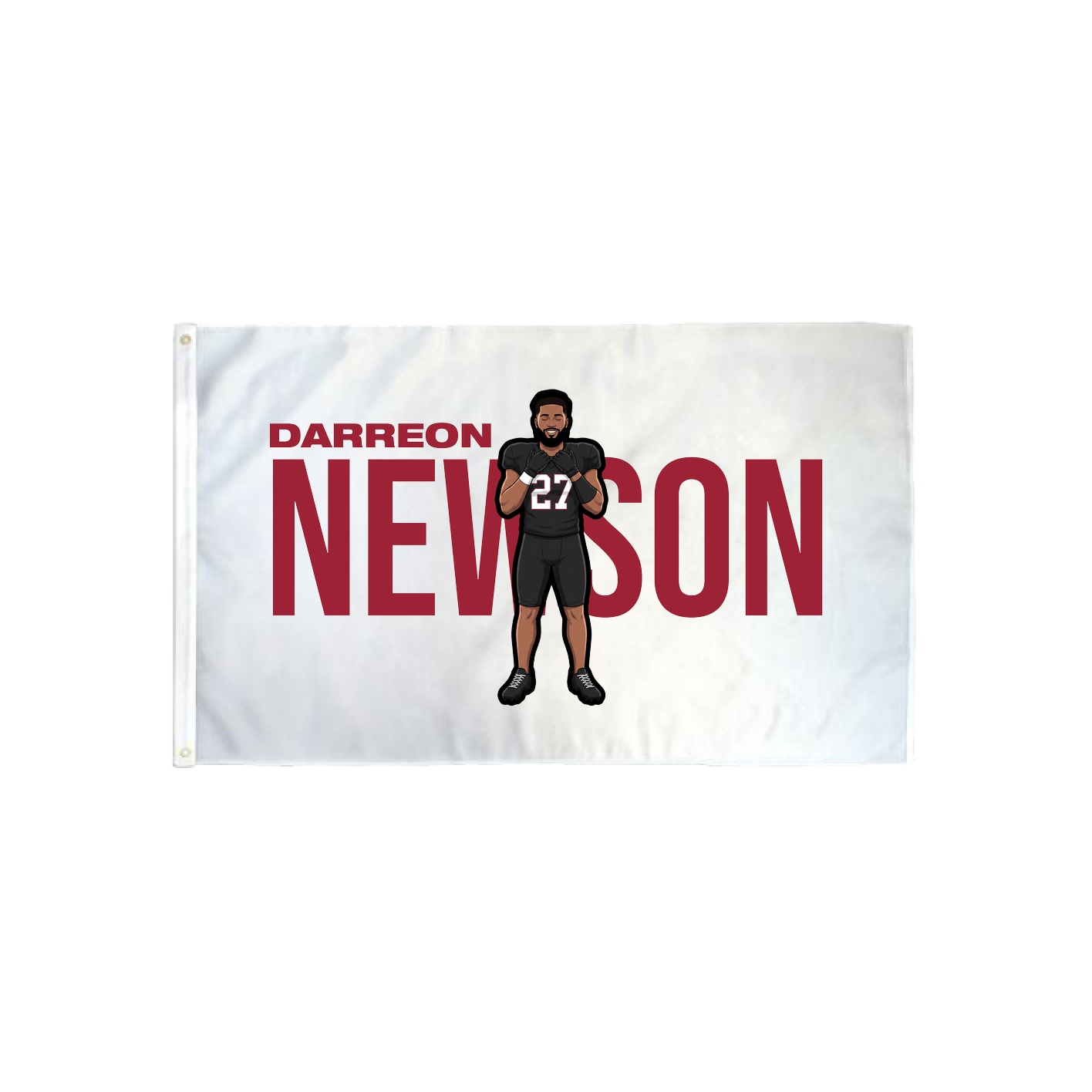3x5 Flag — Player Name in Classic