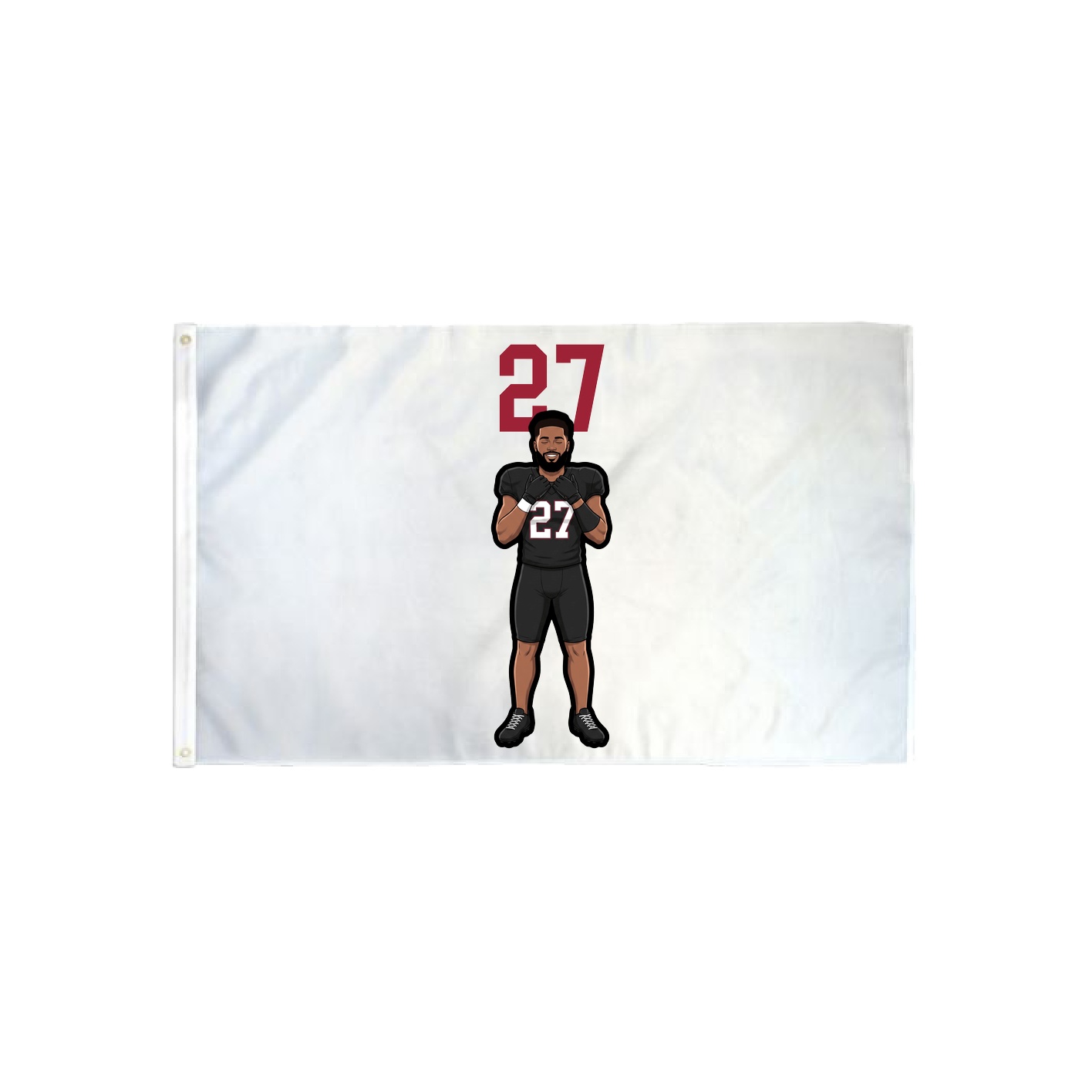 3x5 Flag — Number Top in Classic