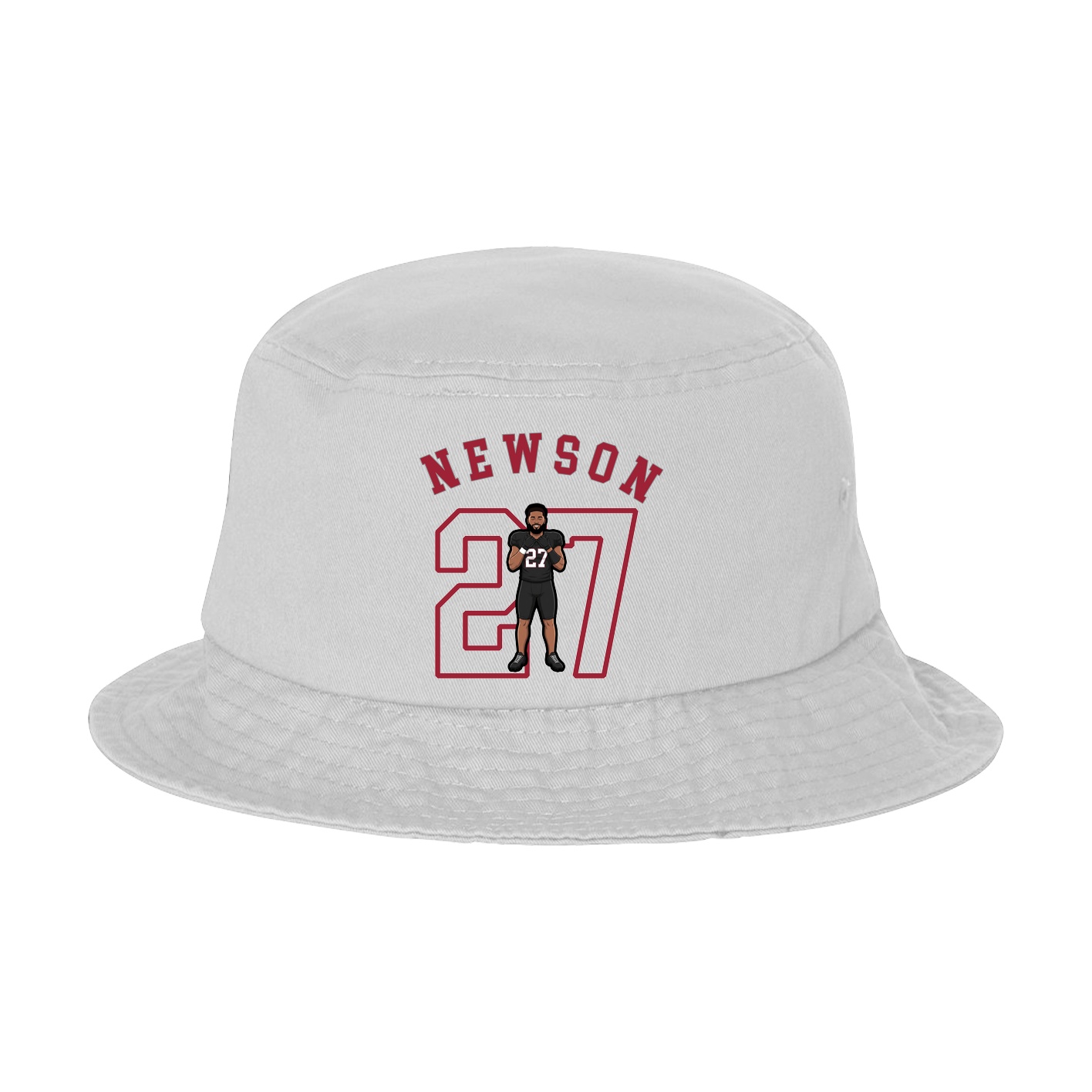 Bucket Cap — Shirsey Arch in White